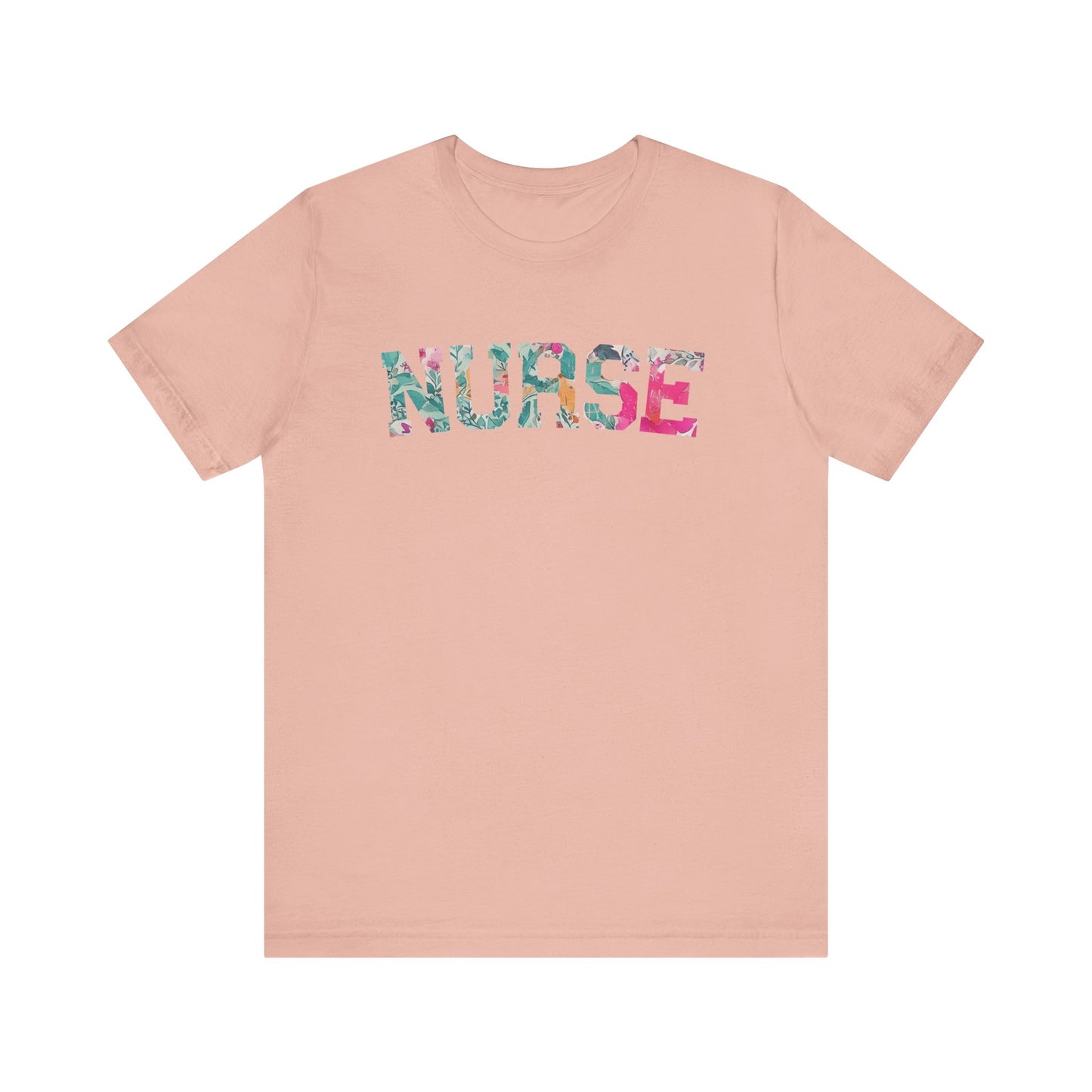 Nurse Floral Tee - Short Sleeve