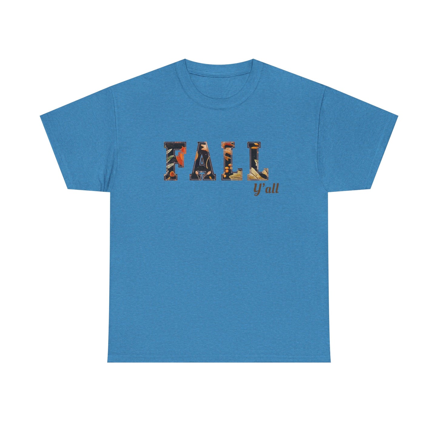 Autumn Vibes Unisex Heavy Cotton Tee - Fall Y'all Shirt, Casual Wear, Seasonal Tee