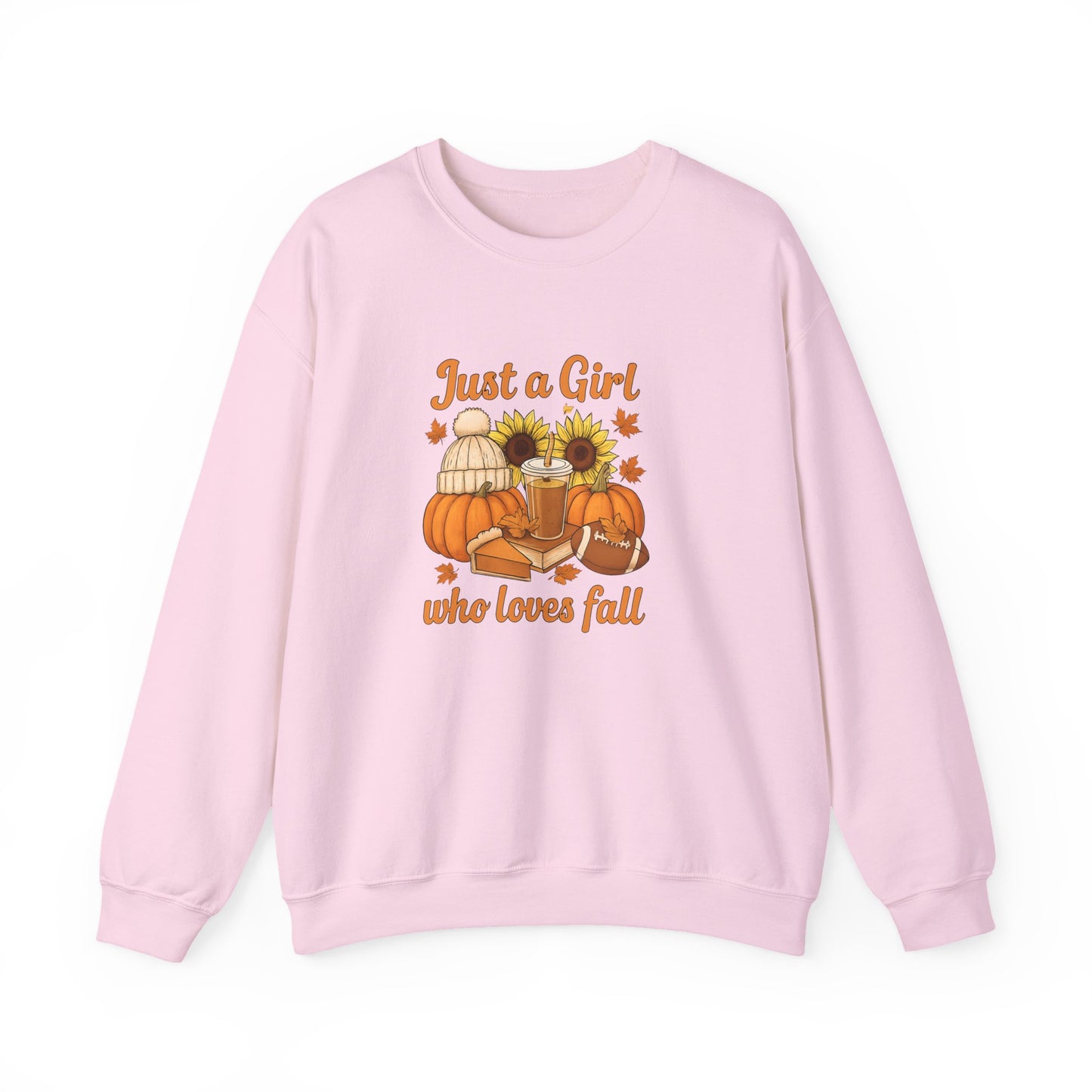 Fall Sweatshirt - Just a Girl Who Loves Fall