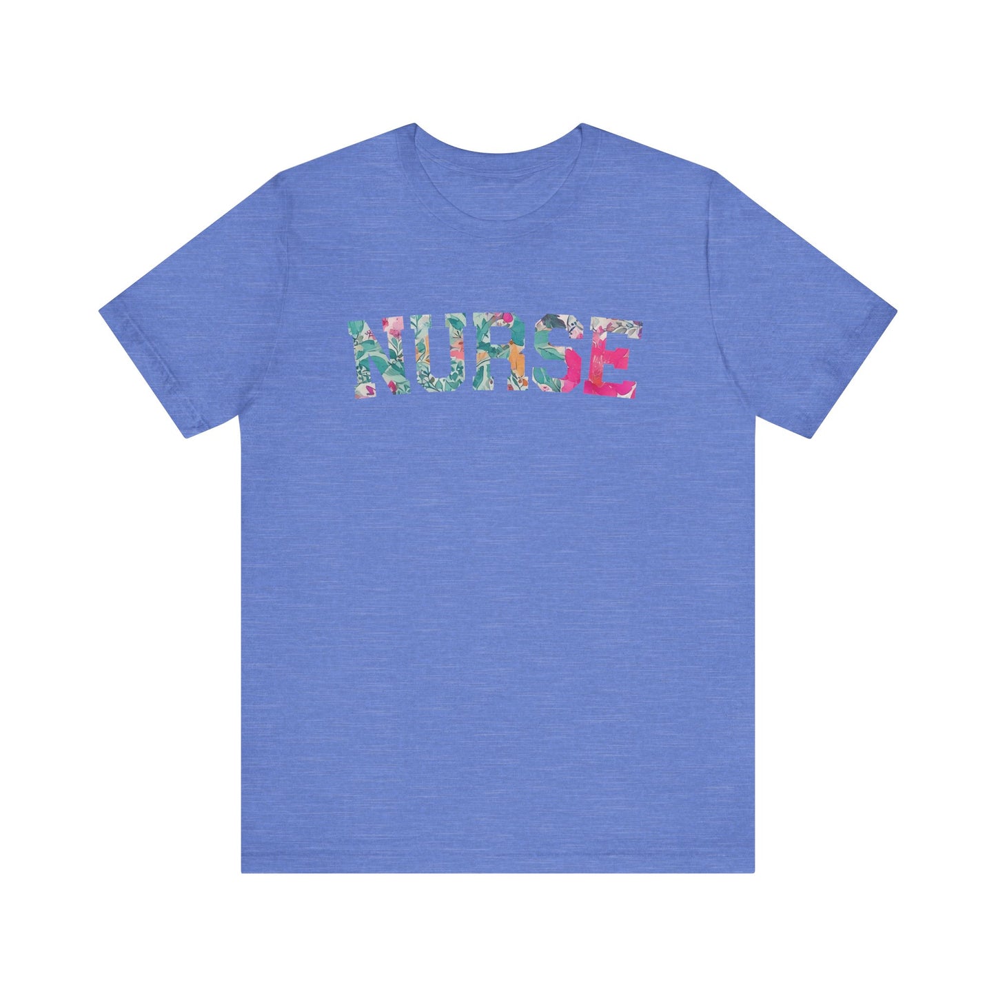 Nurse Floral Tee - Short Sleeve