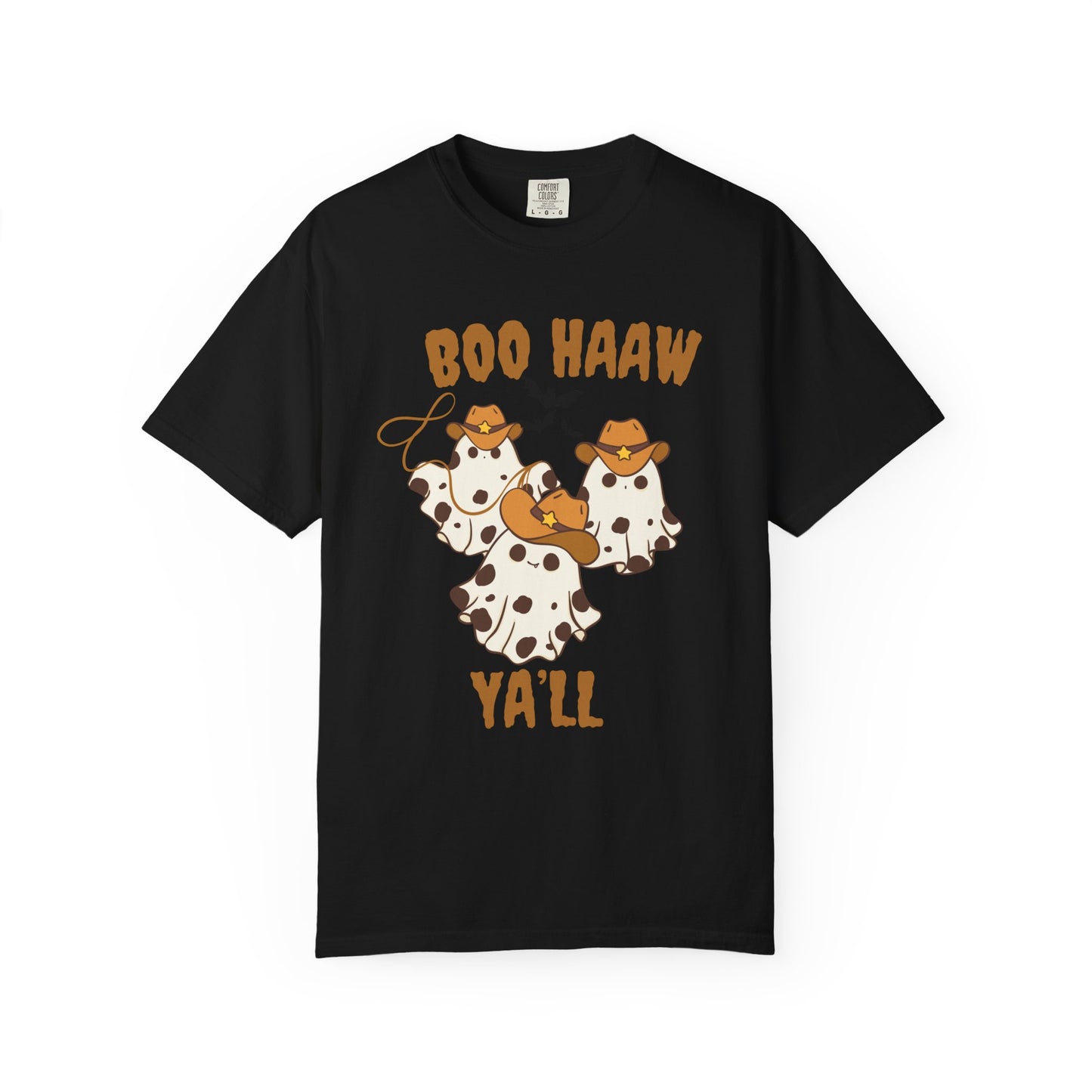 Halloween Unisex T-shirt with Cute Ghost Design