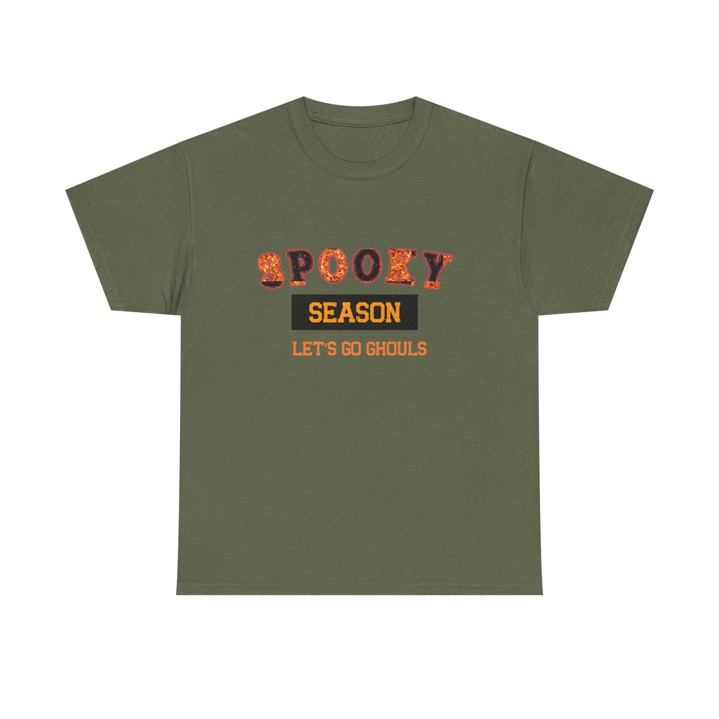 Halloween Unisex Tee - Spooky Season, Let's Go Ghouls, Fall Design