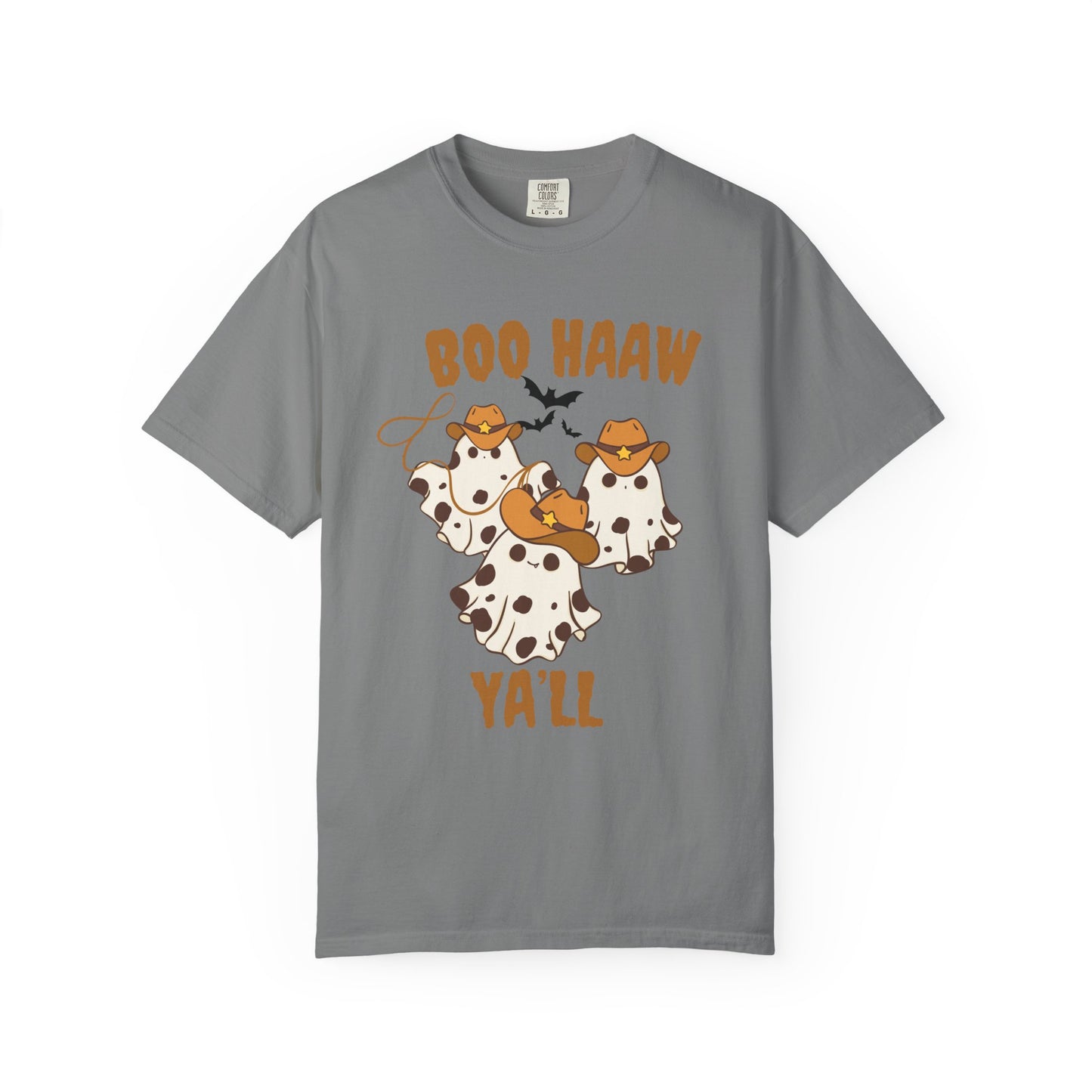 Halloween Unisex T-shirt with Cute Ghost Design