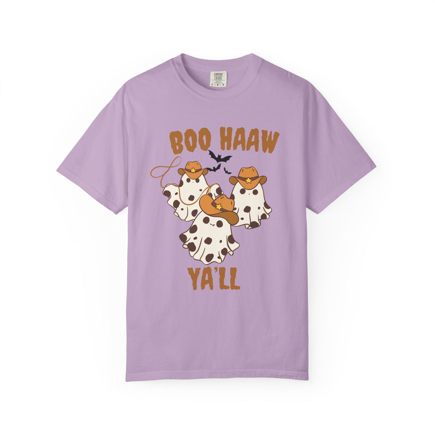 Halloween Unisex T-shirt with Cute Ghost Design