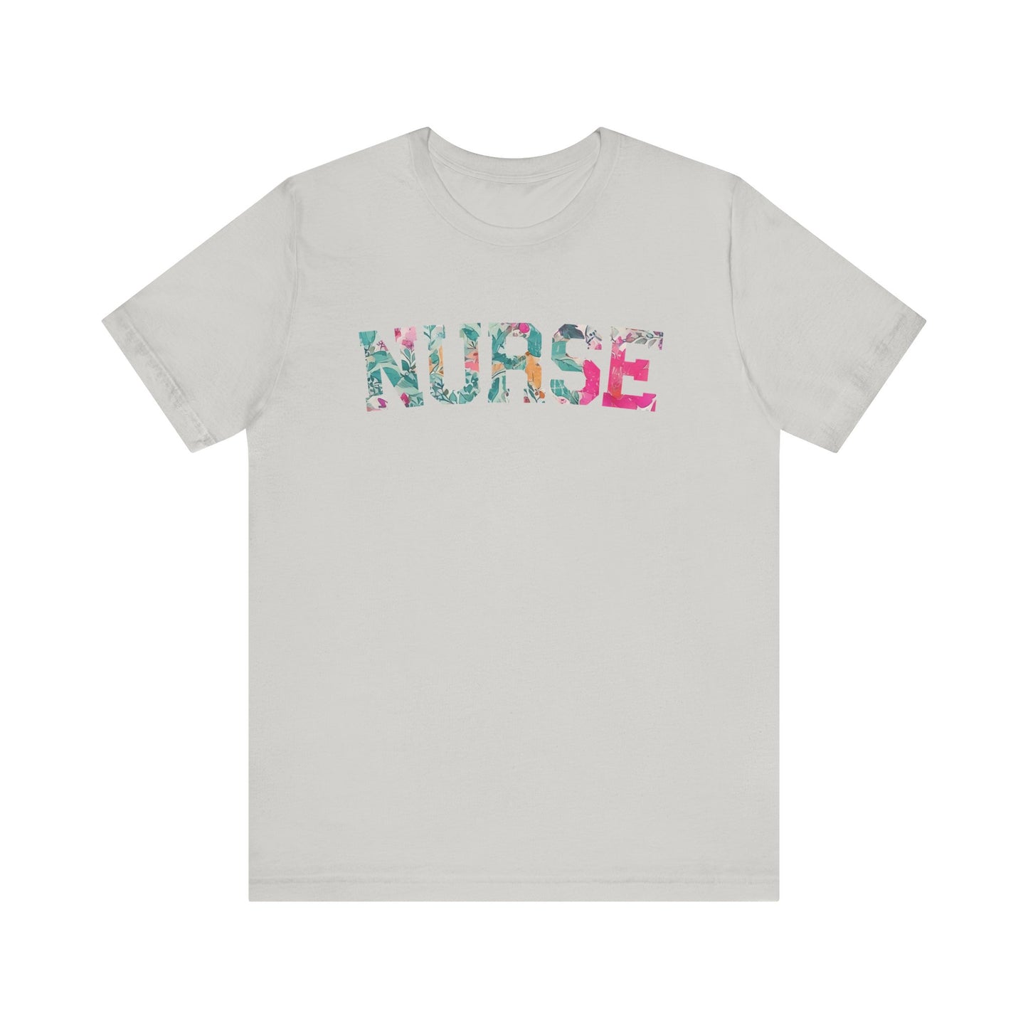 Nurse Floral Tee - Short Sleeve