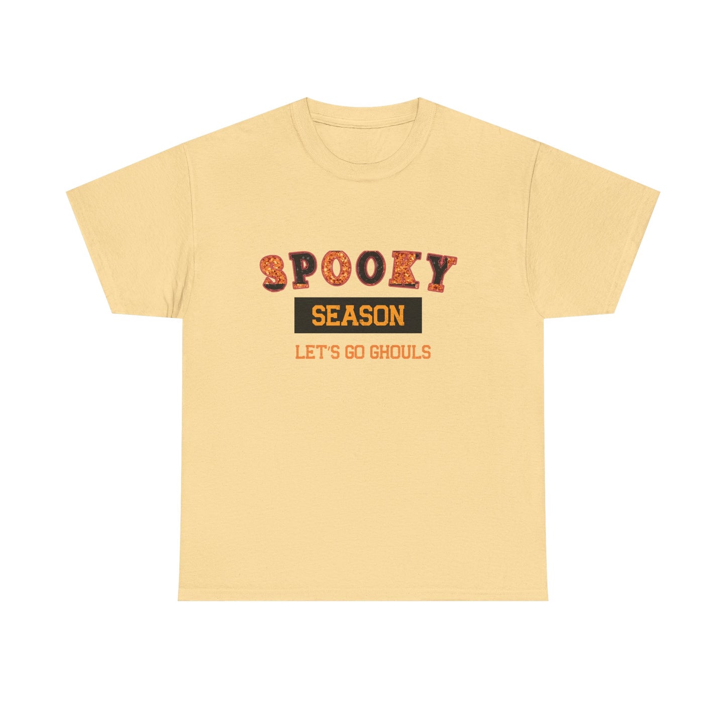 Halloween Unisex Tee - Spooky Season, Let's Go Ghouls, Fall Design