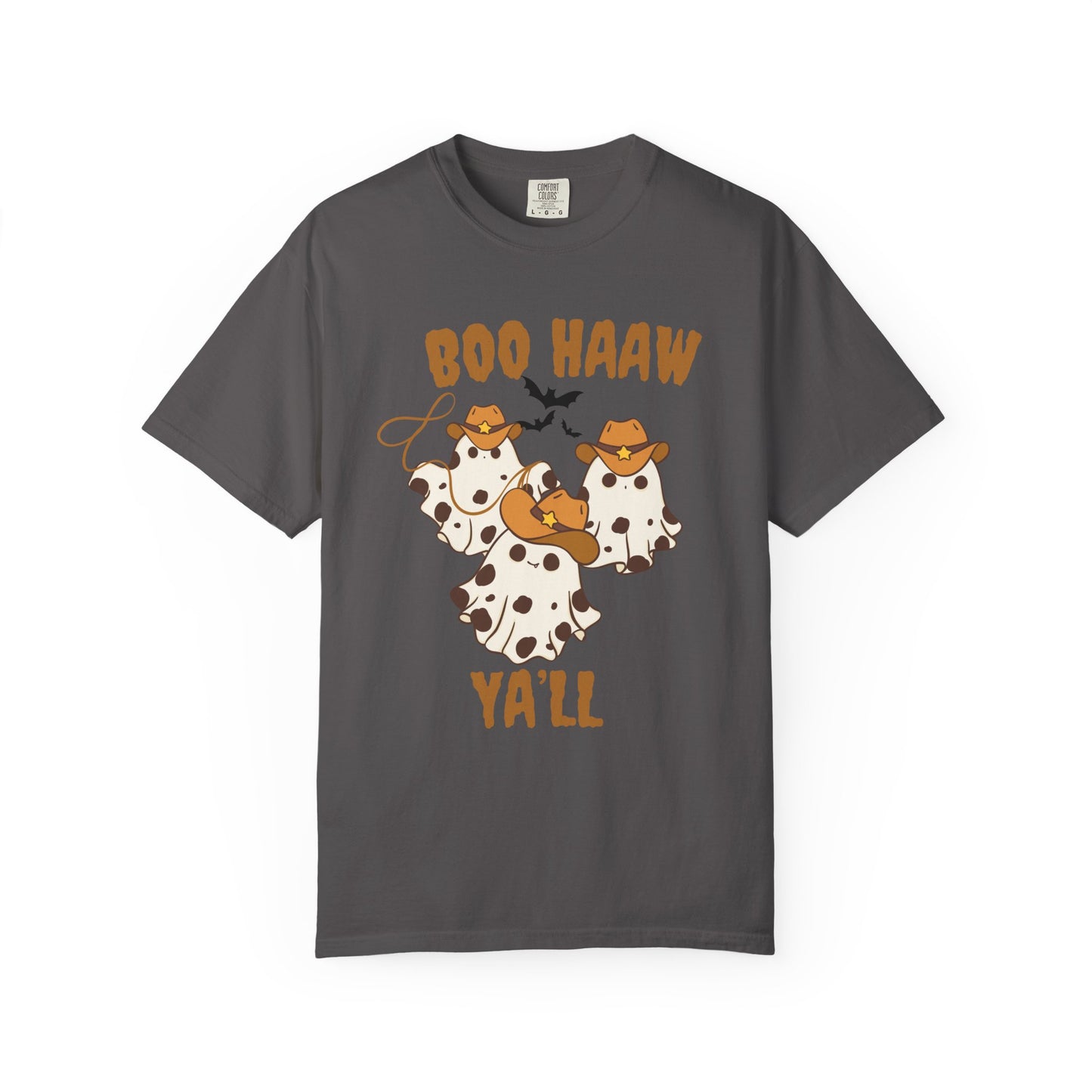 Halloween Unisex T-shirt with Cute Ghost Design