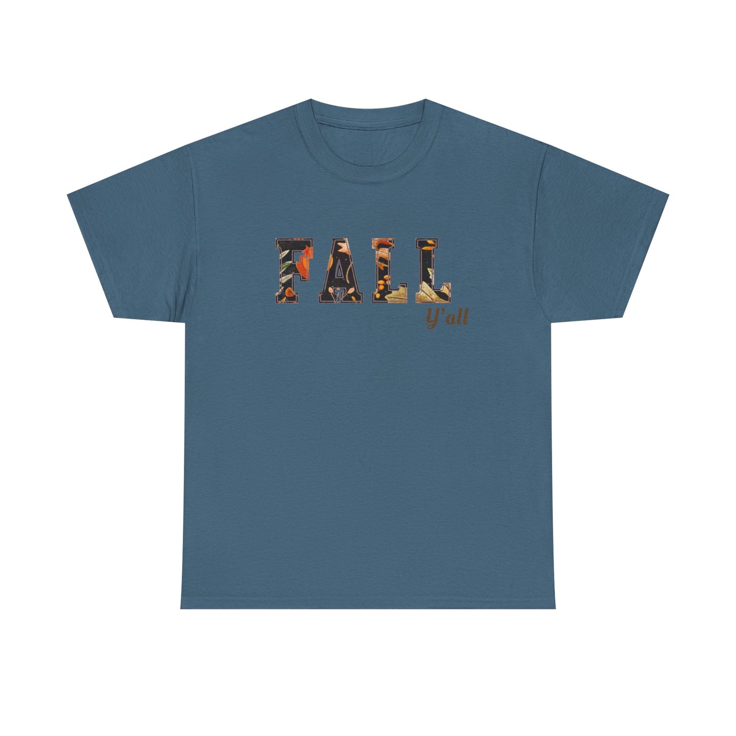 Autumn Vibes Unisex Heavy Cotton Tee - Fall Y'all Shirt, Casual Wear, Seasonal Tee