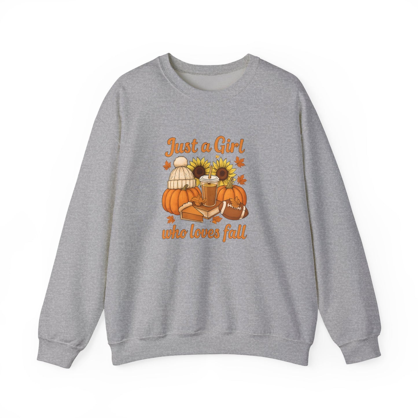 Fall Sweatshirt - Just a Girl Who Loves Fall