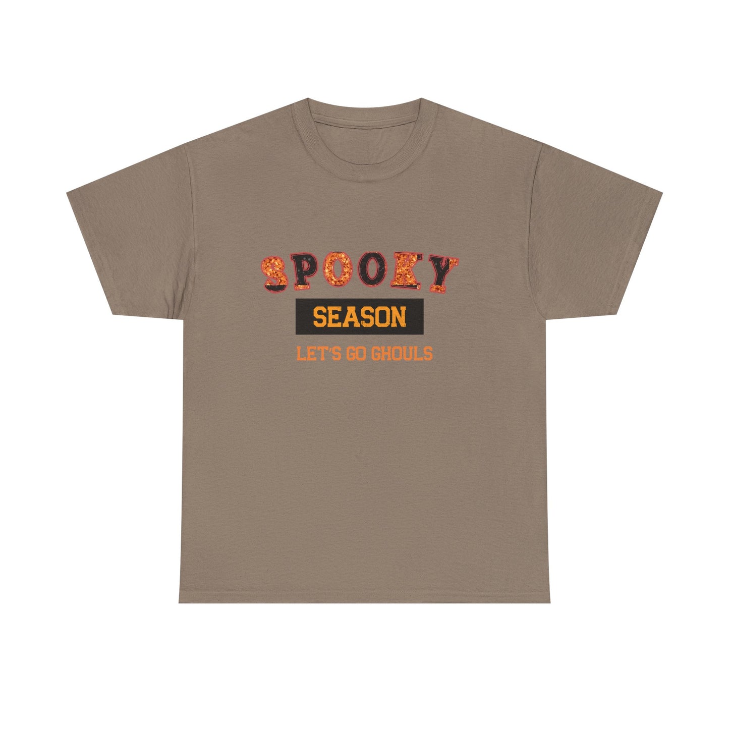 Halloween Unisex Tee - Spooky Season, Let's Go Ghouls, Fall Design
