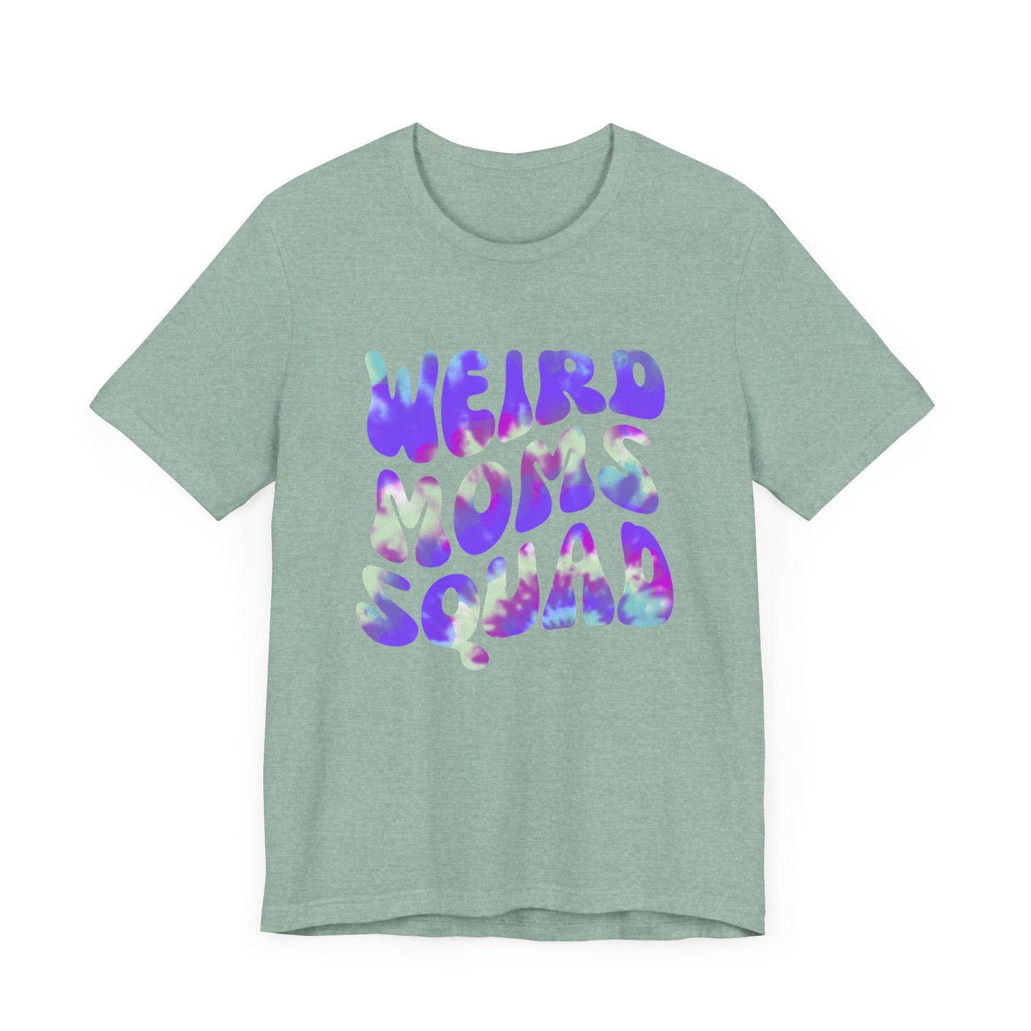 Weird Moms Squad Tee, Funny Mom Shirt, Unisex Parent T-shirt, Unique Gift for Moms, Quirky Family Apparel