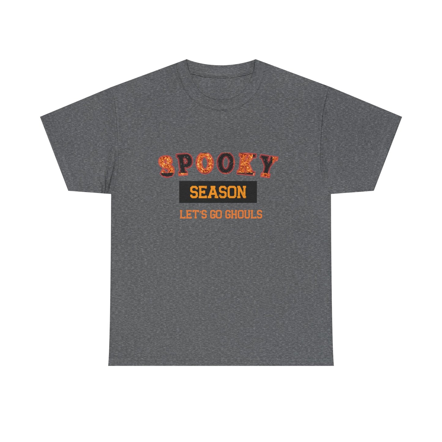 Halloween Unisex Tee - Spooky Season, Let's Go Ghouls, Fall Design