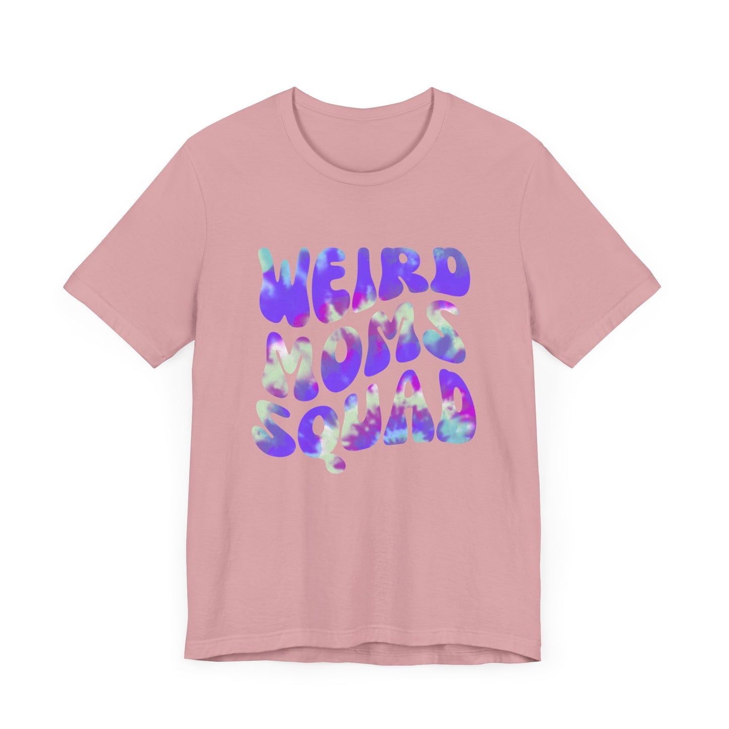 Weird Moms Squad Tee, Funny Mom Shirt, Unisex Parent T-shirt, Unique Gift for Moms, Quirky Family Apparel