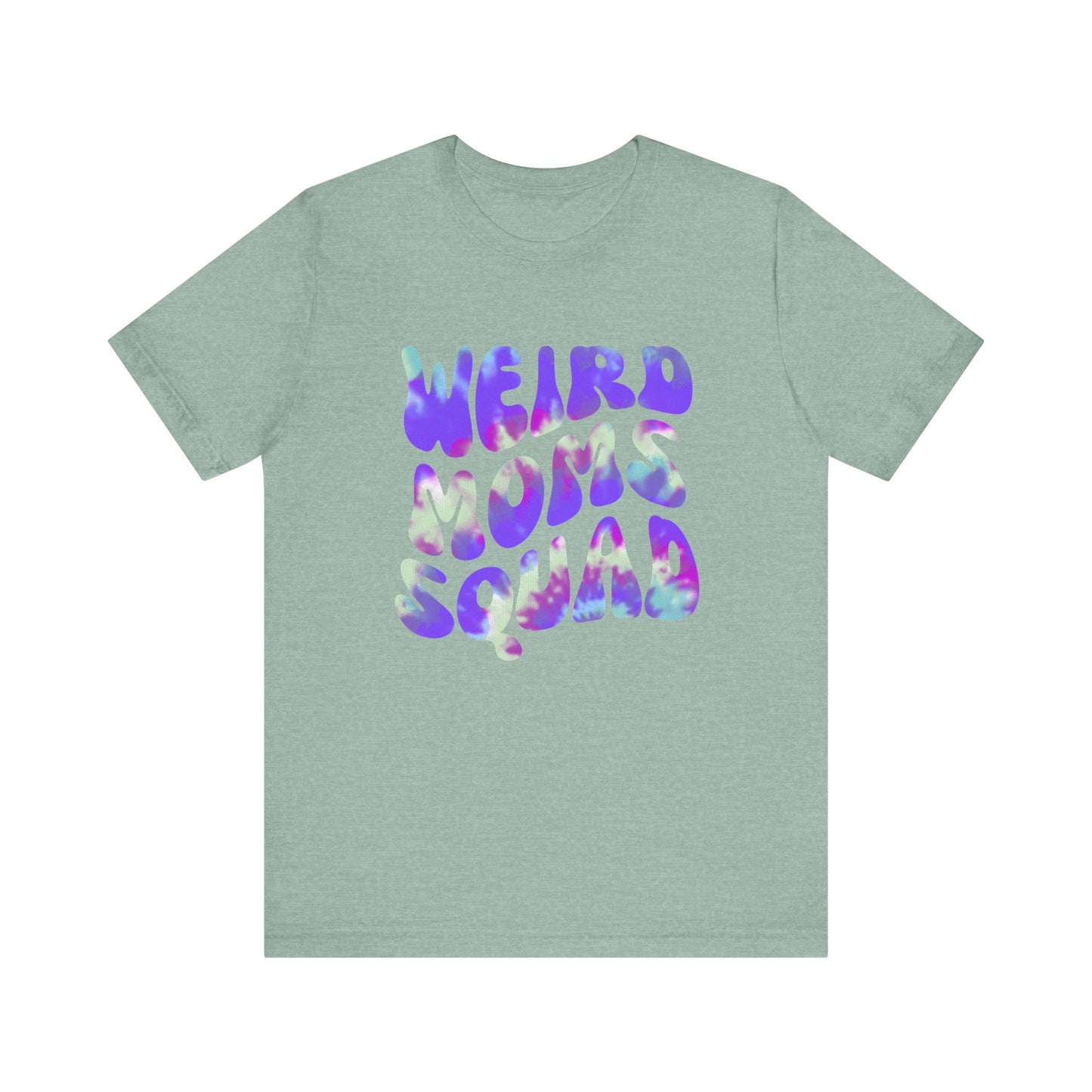 Weird Moms Squad Tee, Funny Mom Shirt, Unisex Parent T-shirt, Unique Gift for Moms, Quirky Family Apparel