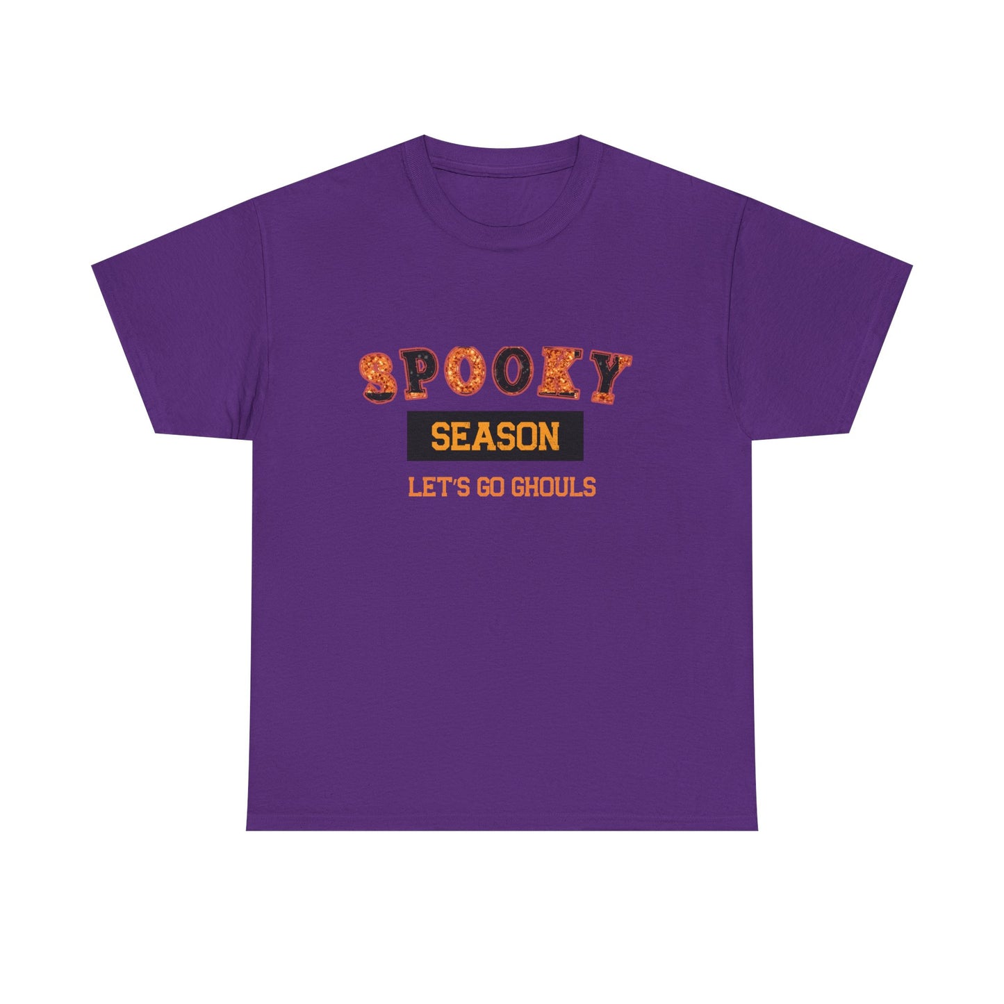 Halloween Unisex Tee - Spooky Season, Let's Go Ghouls, Fall Design