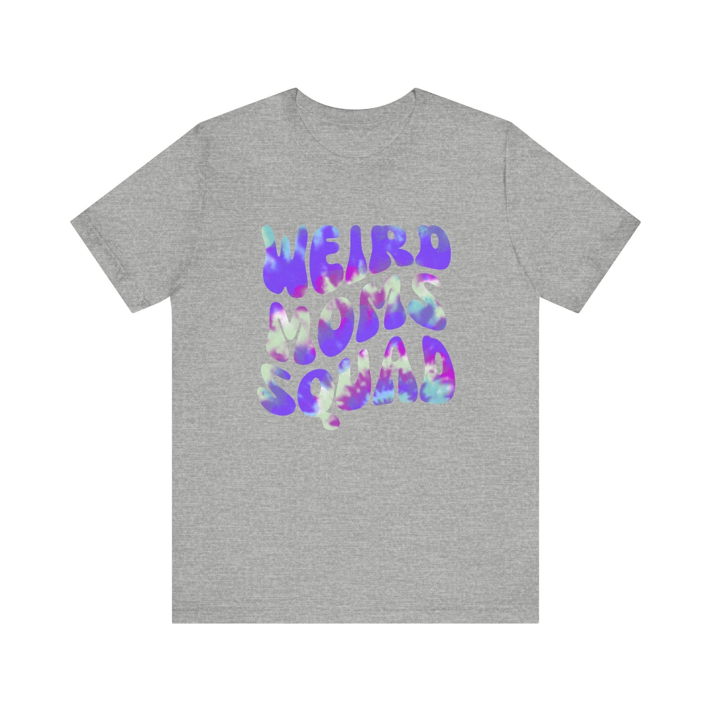 Weird Moms Squad Tee, Funny Mom Shirt, Unisex Parent T-shirt, Unique Gift for Moms, Quirky Family Apparel