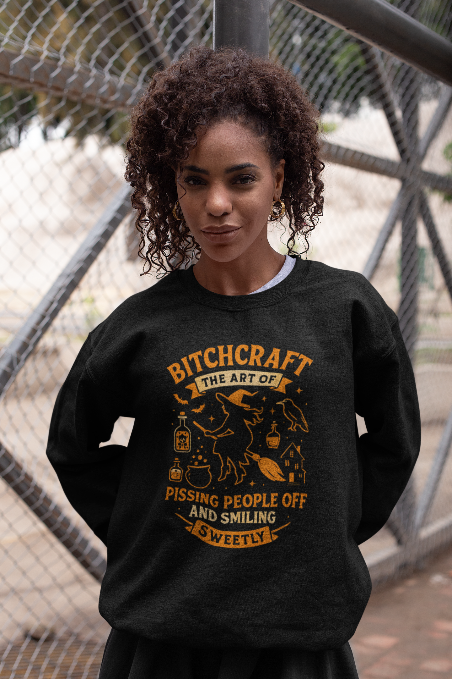 Halloween Bitchcraft Sweatshirt