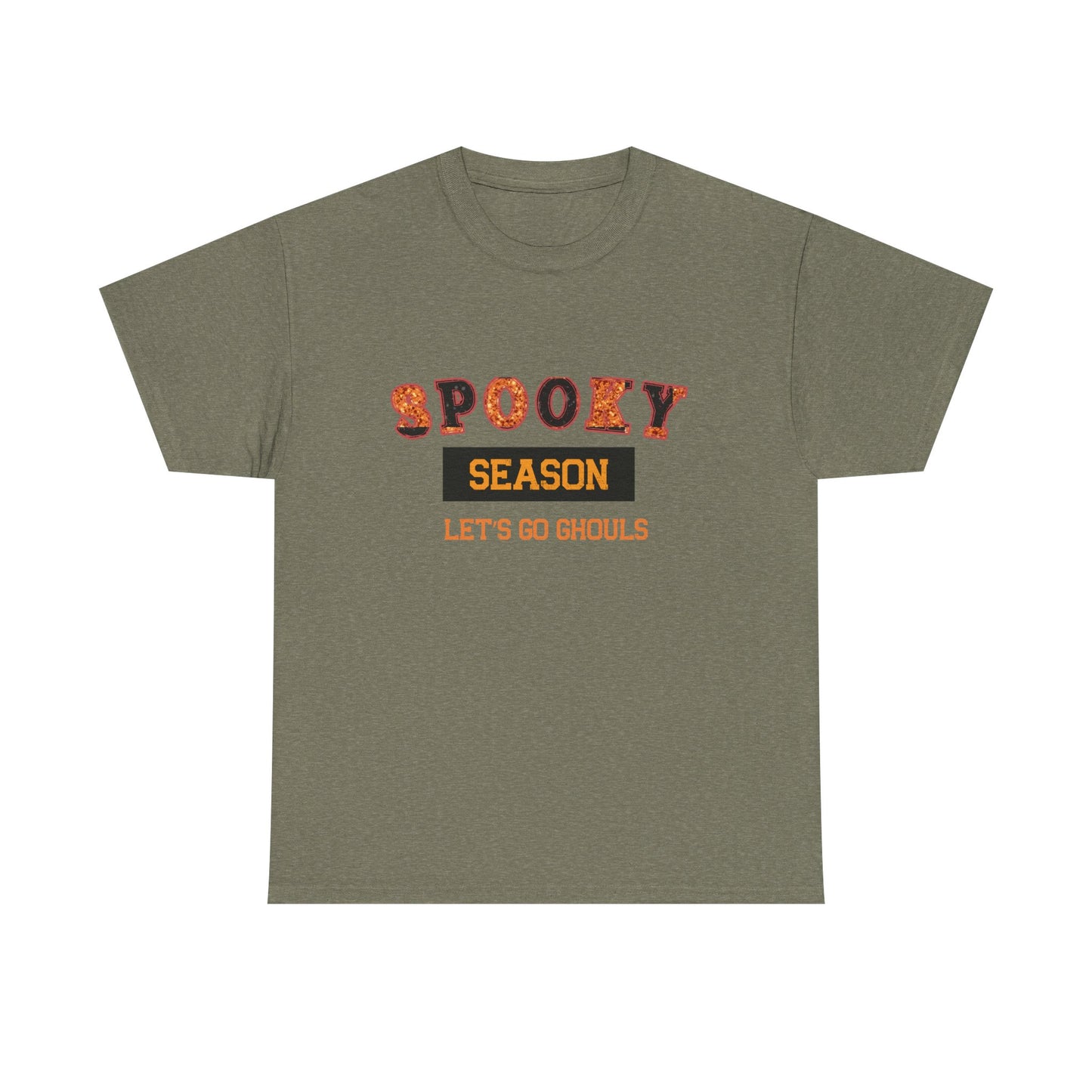Halloween Unisex Tee - Spooky Season, Let's Go Ghouls, Fall Design