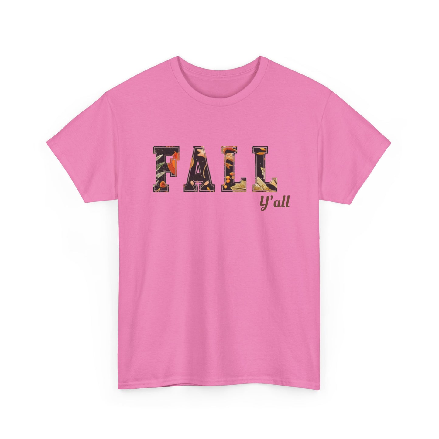 Autumn Vibes Unisex Heavy Cotton Tee - Fall Y'all Shirt, Casual Wear, Seasonal Tee