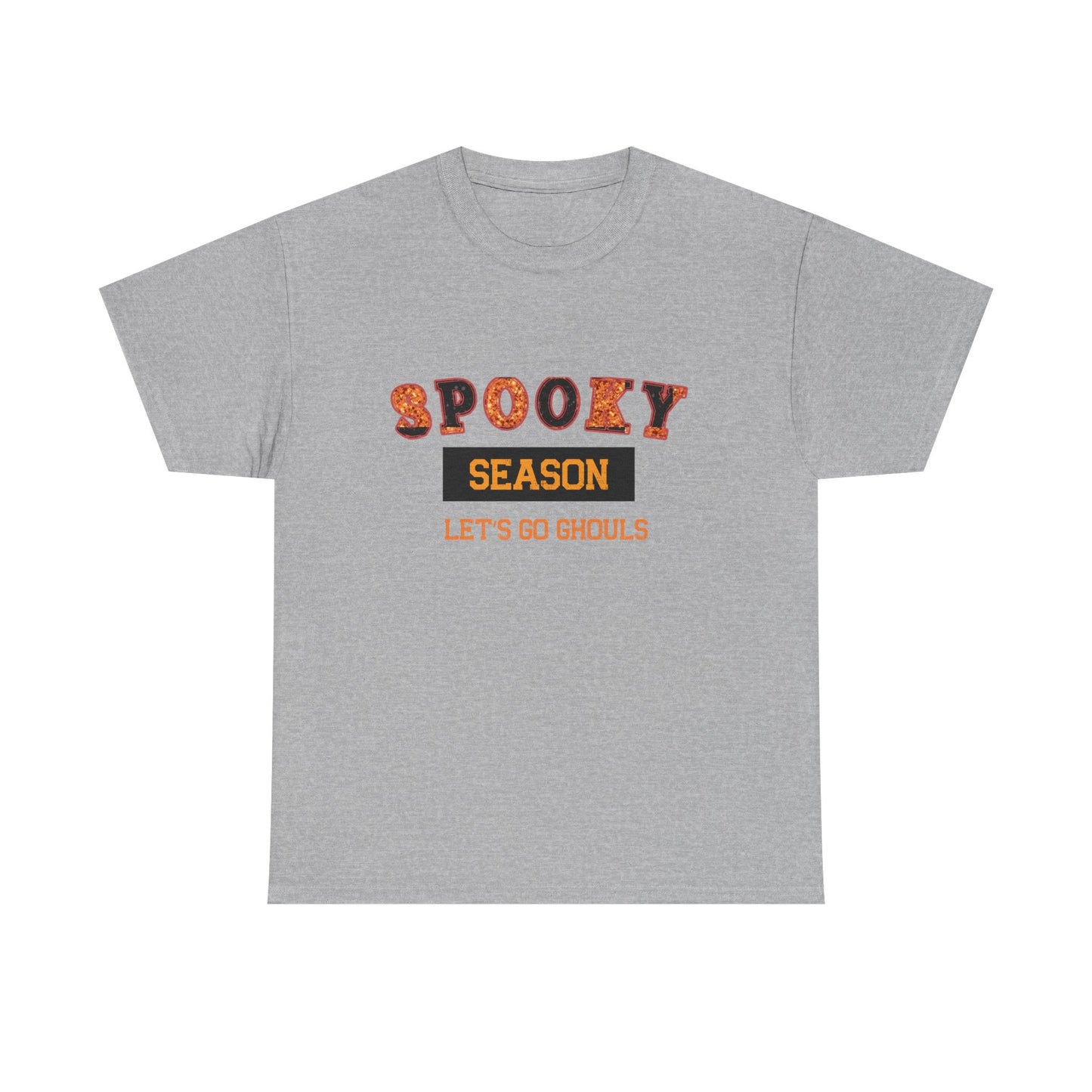 Halloween Unisex Tee - Spooky Season, Let's Go Ghouls, Fall Design