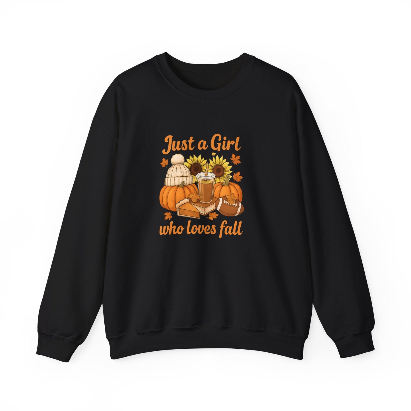 Fall Sweatshirt - Just a Girl Who Loves Fall