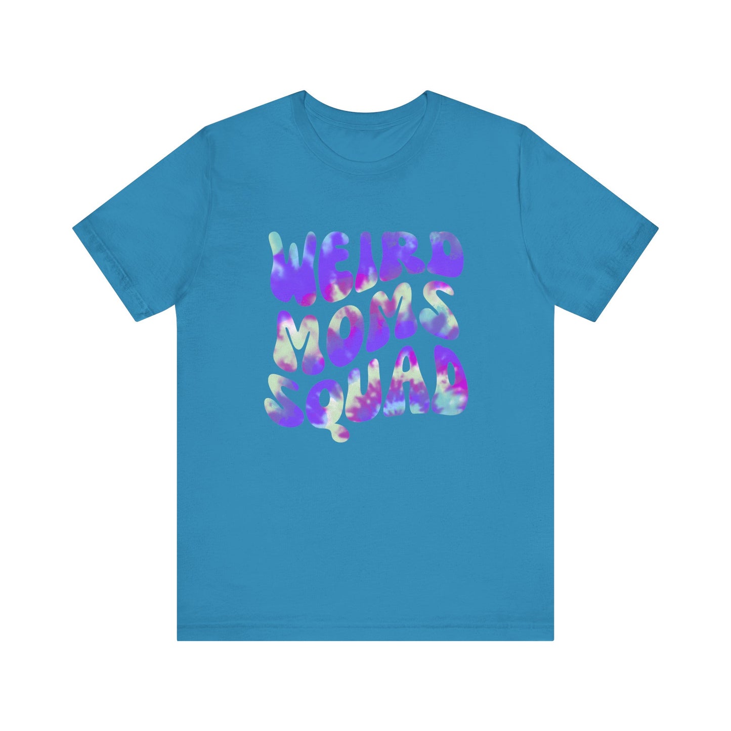 Weird Moms Squad Tee, Funny Mom Shirt, Unisex Parent T-shirt, Unique Gift for Moms, Quirky Family Apparel