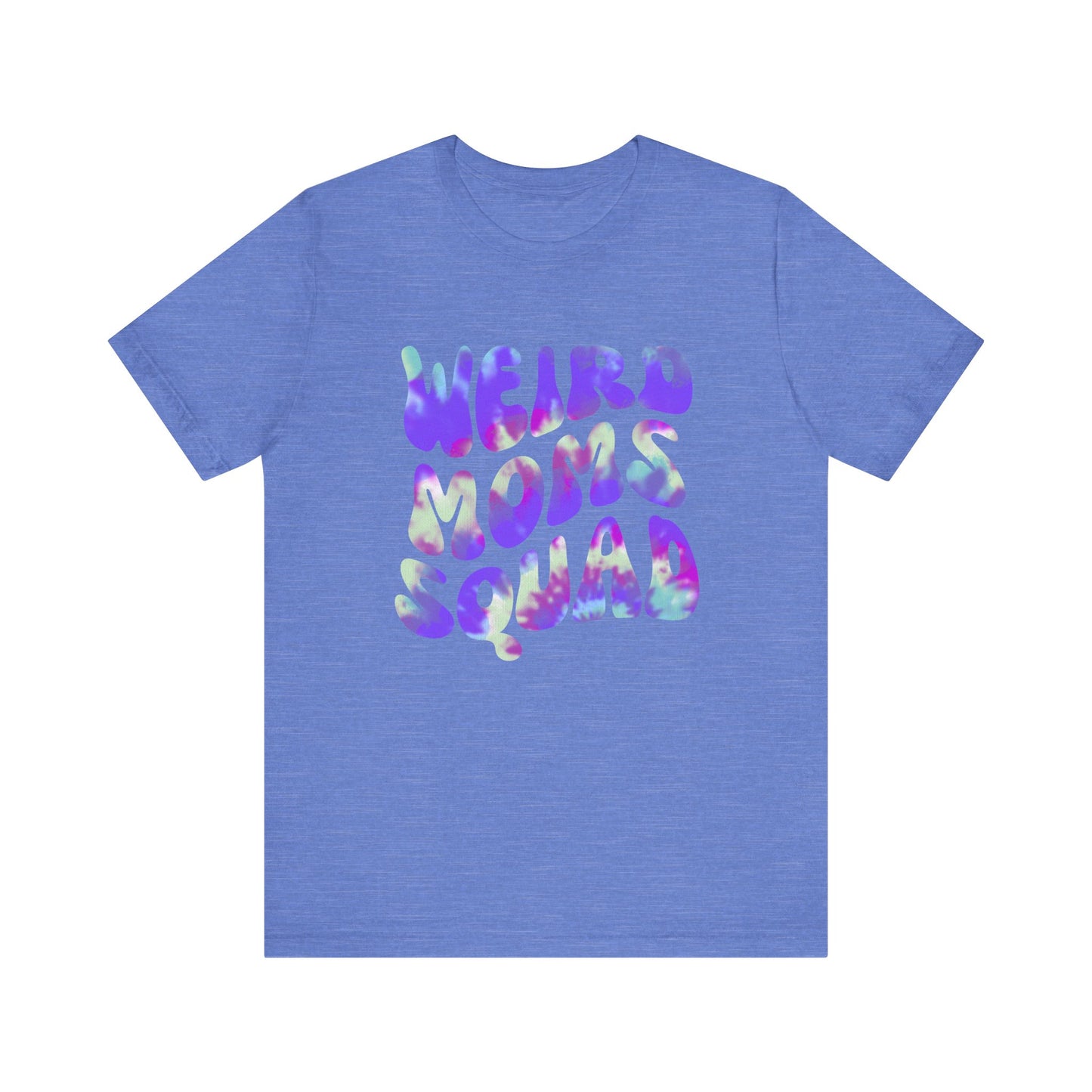 Weird Moms Squad Tee, Funny Mom Shirt, Unisex Parent T-shirt, Unique Gift for Moms, Quirky Family Apparel