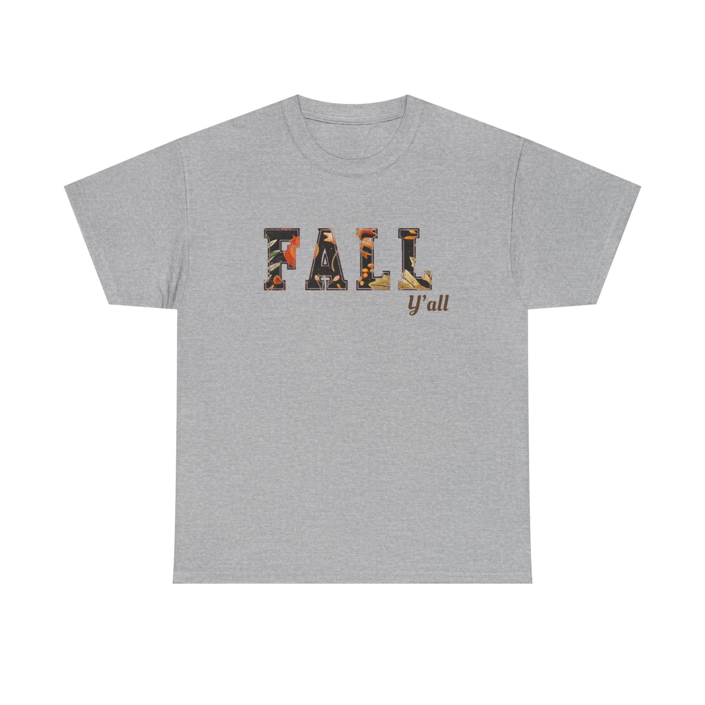 Autumn Vibes Unisex Heavy Cotton Tee - Fall Y'all Shirt, Casual Wear, Seasonal Tee