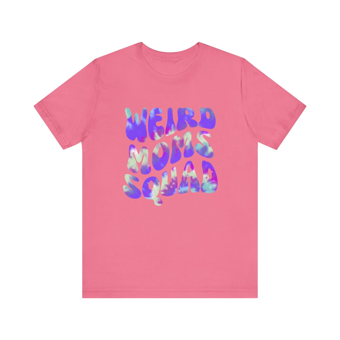Weird Moms Squad Tee, Funny Mom Shirt, Unisex Parent T-shirt, Unique Gift for Moms, Quirky Family Apparel