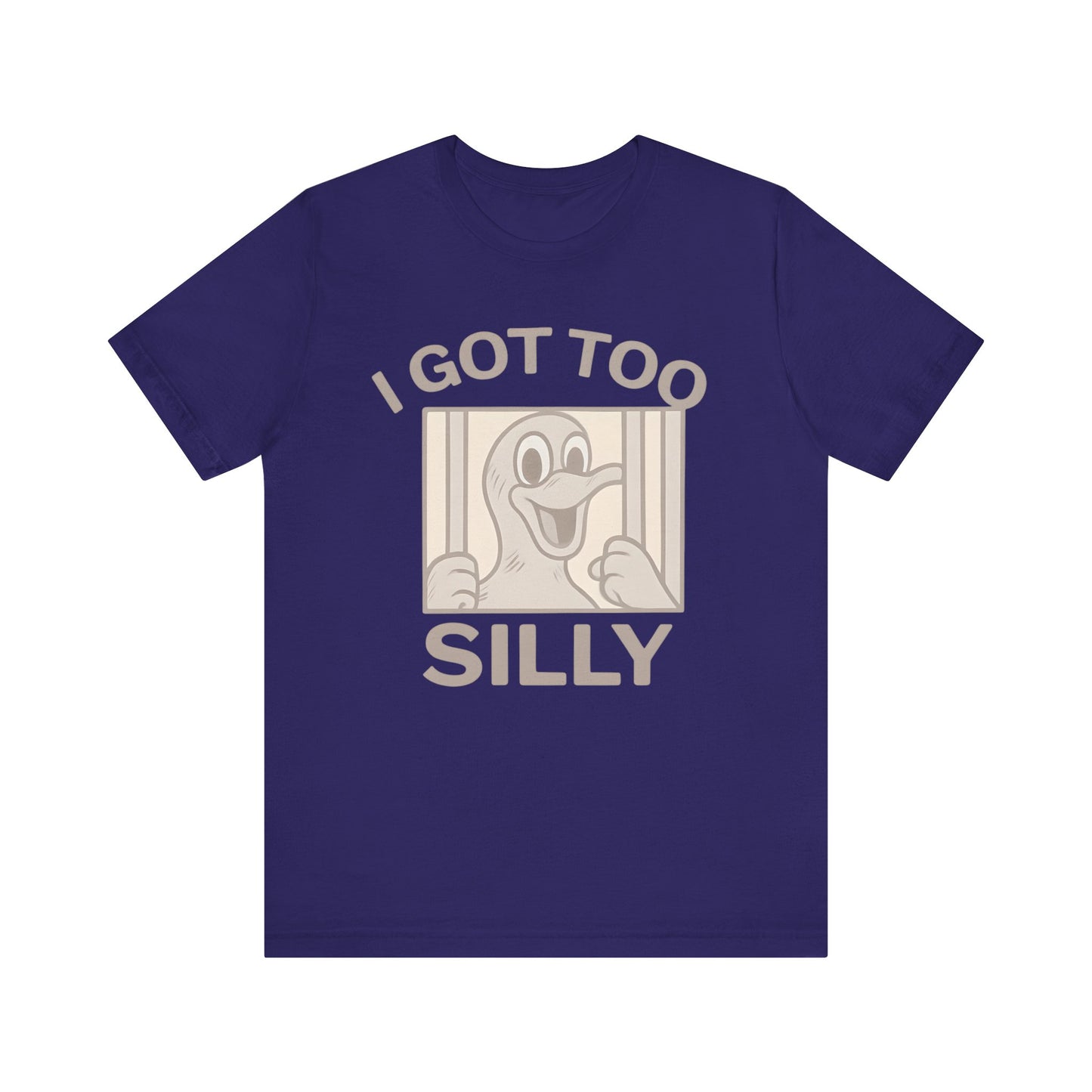 Silly Duck Graphic Tee, Funny T-Shirt for Casual Wear, Gift for Friends, Family Humor Shirt, Birthday Gift, Unisex Apparel