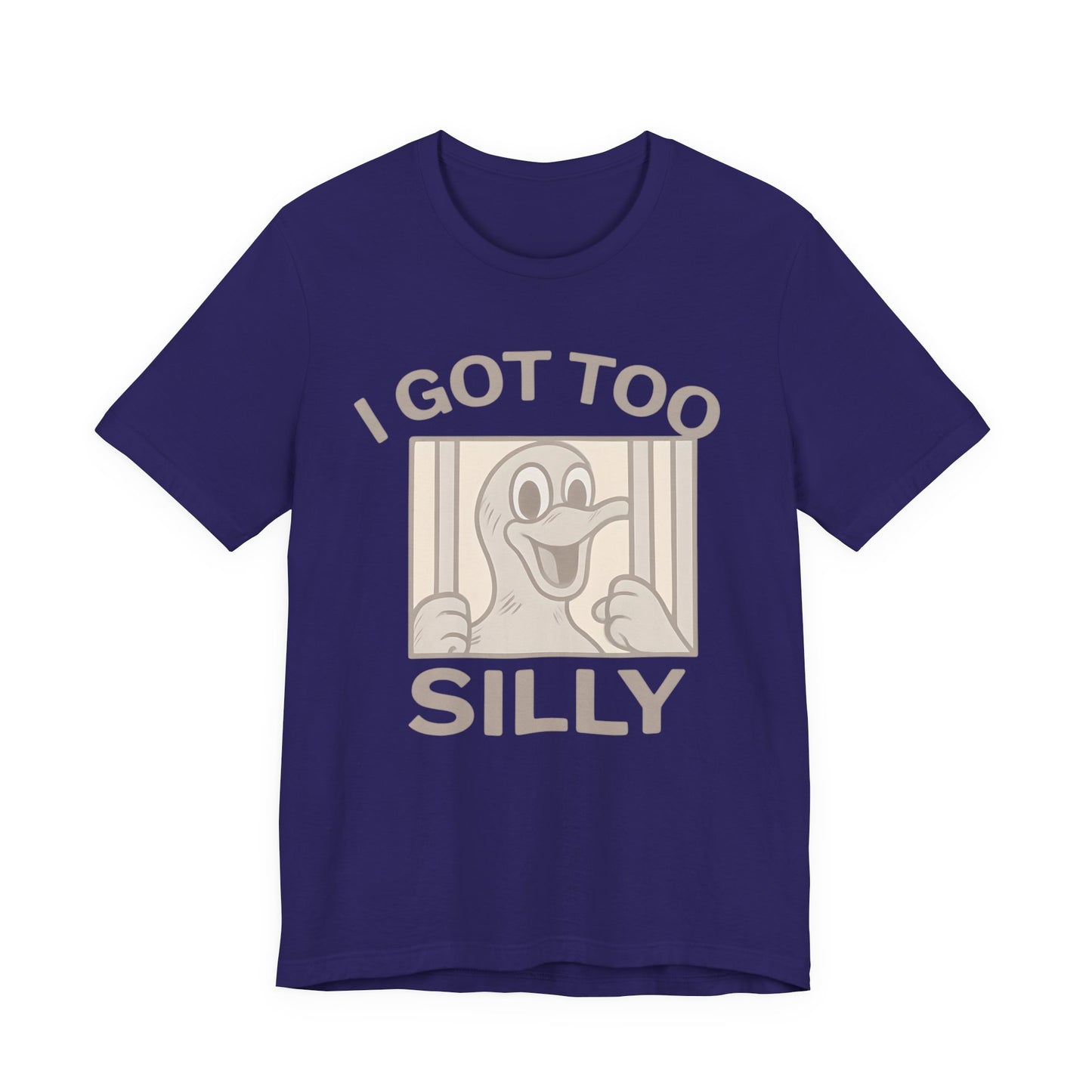 Silly Duck Graphic Tee, Funny T-Shirt for Casual Wear, Gift for Friends, Family Humor Shirt, Birthday Gift, Unisex Apparel