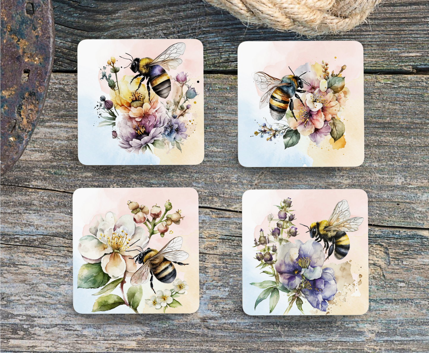 Bee Coasters