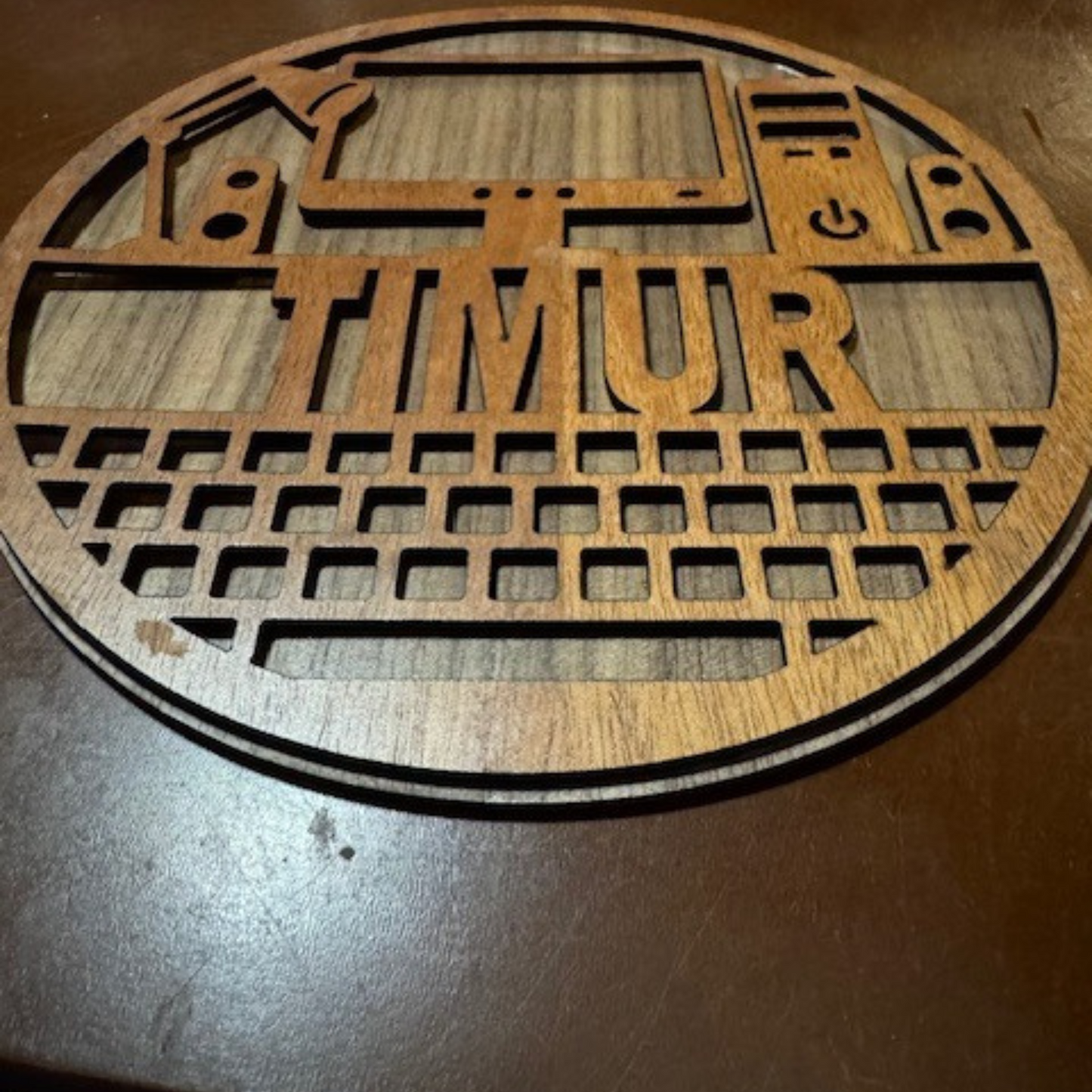 Personalized Computer Name Sign