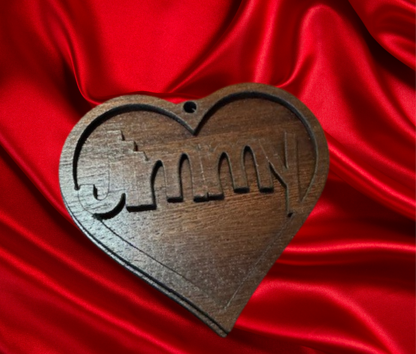 Personalized Heart Ornament/Tag