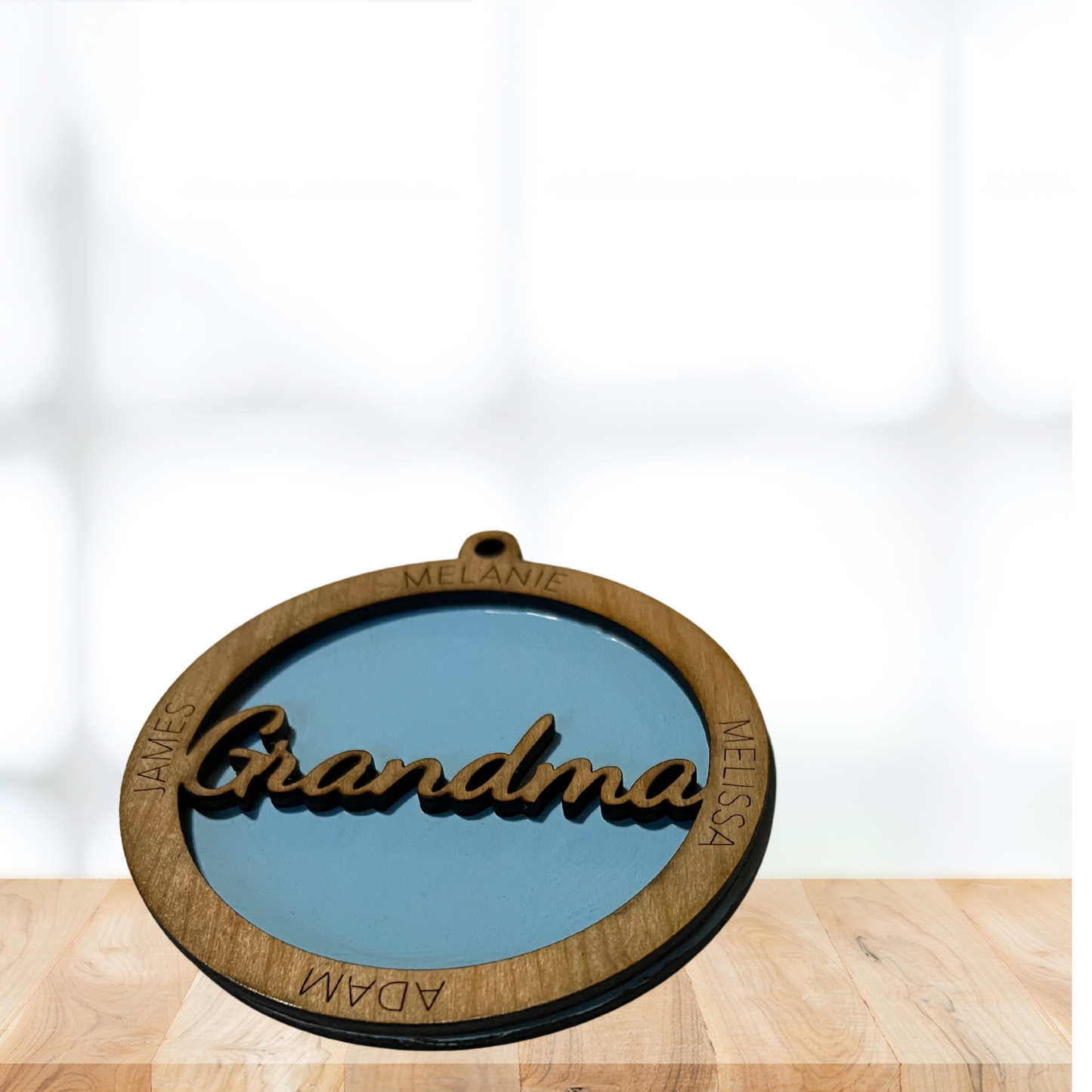 Personalized Wood Ornament