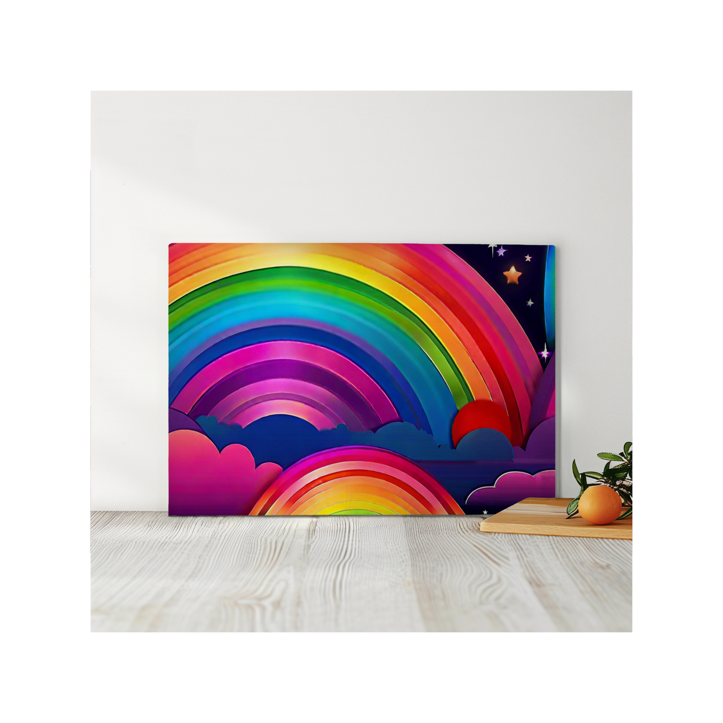 Rainbow Cutting Board