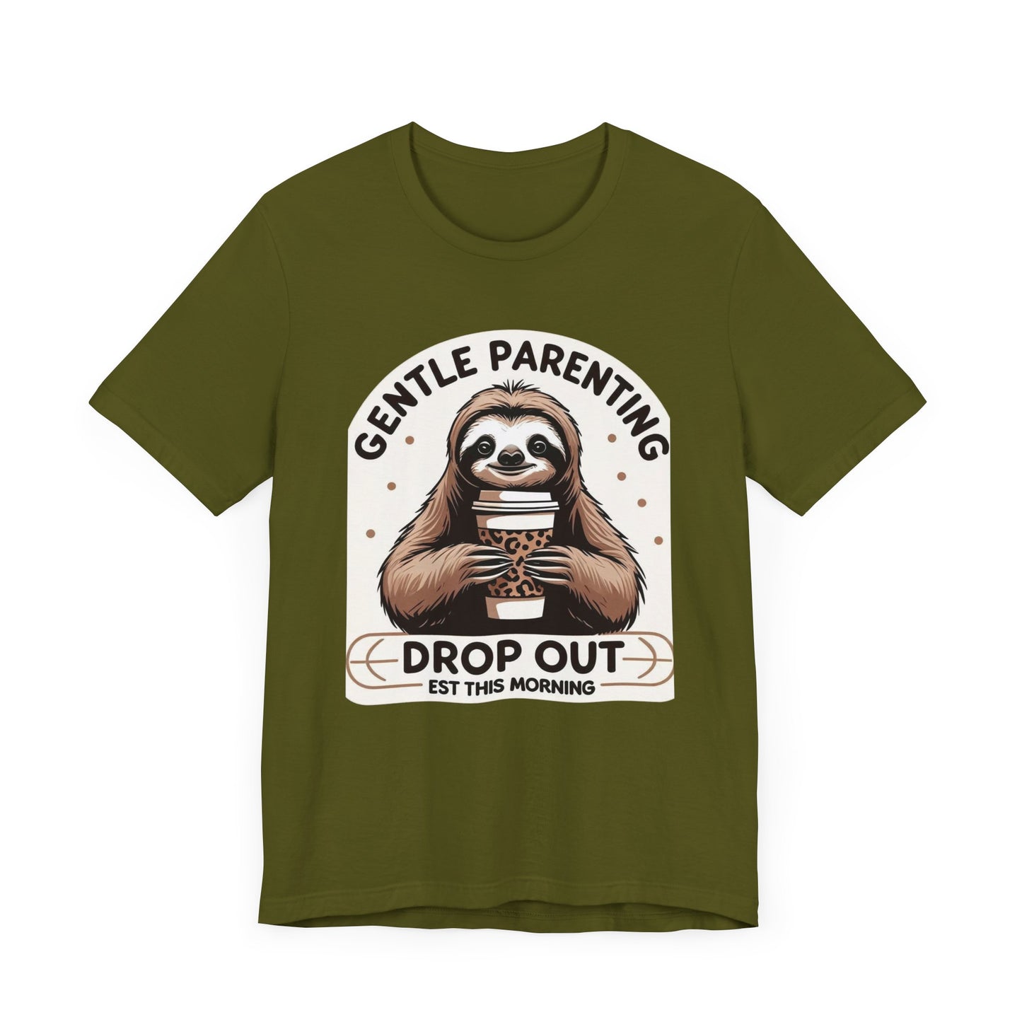 Gentle Parenting Sloth Tee, Unisex T-Shirt for Parents,  Gentle Parent Humor Shirt, Funny Parenting Apparel, Parenting Gift