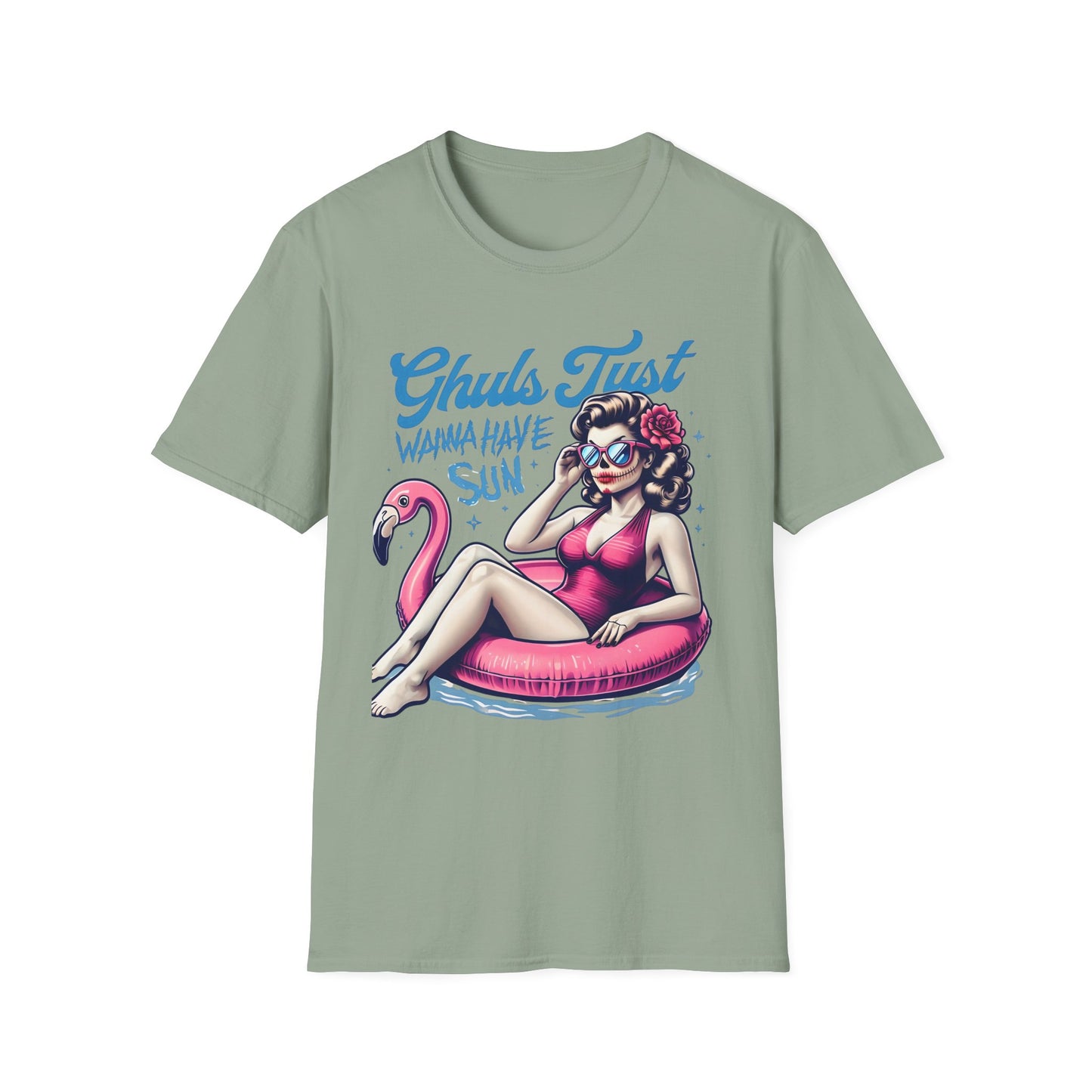 Ghuls Just Wanna have Fun Unisex T-Shirt, Summerween Halloween Shirt