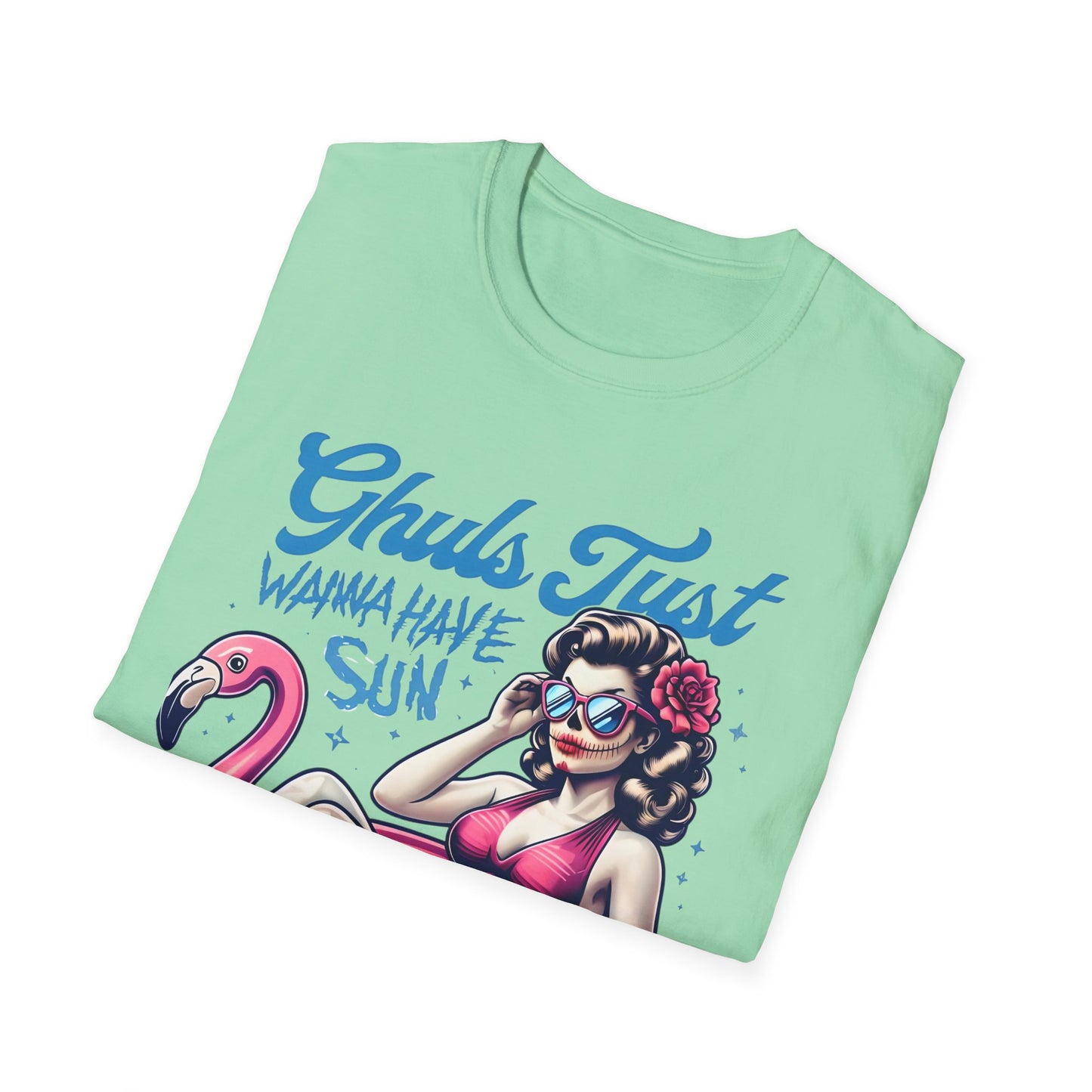 Ghuls Just Wanna have Fun Unisex T-Shirt, Summerween Halloween Shirt