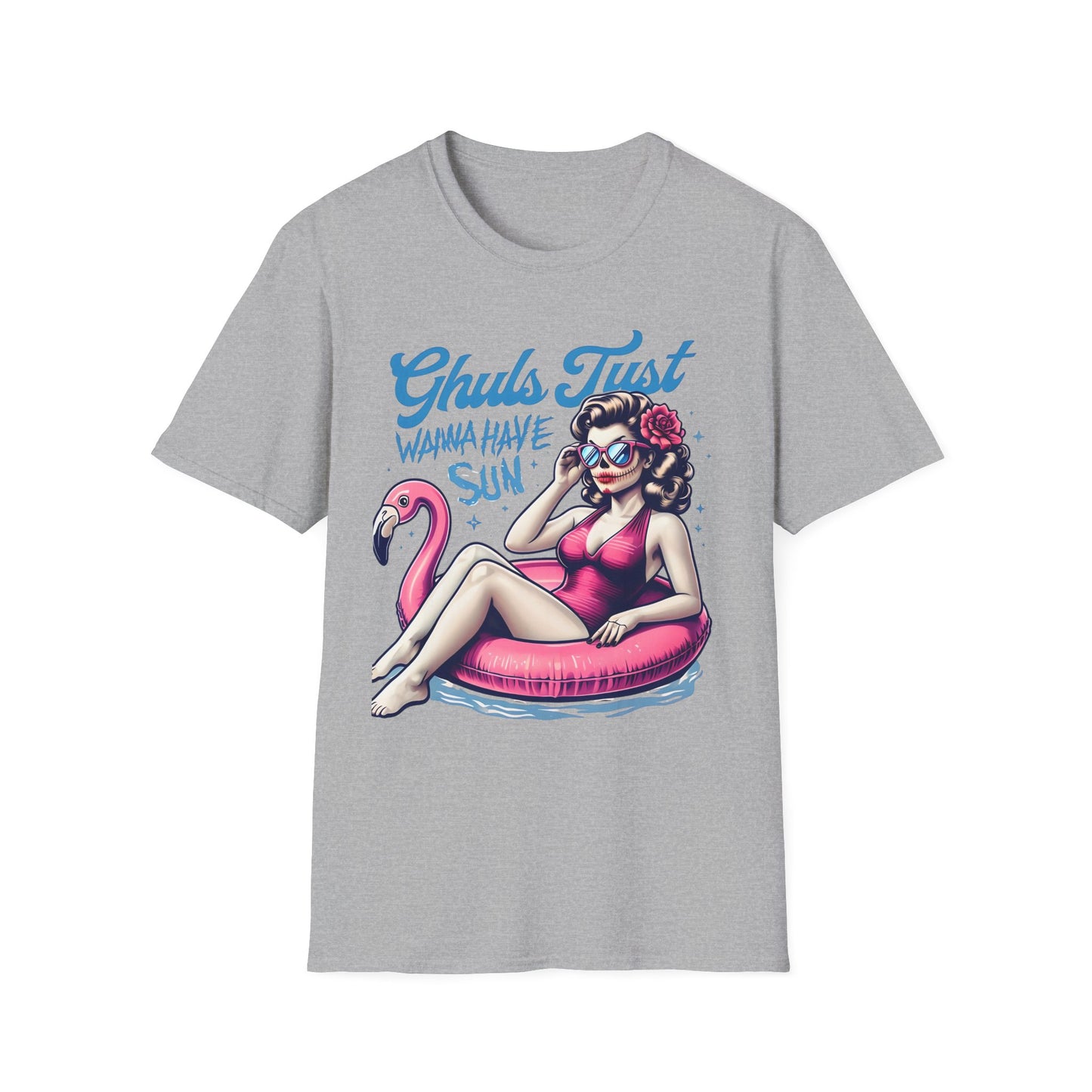 Ghuls Just Wanna have Fun Unisex T-Shirt, Summerween Halloween Shirt