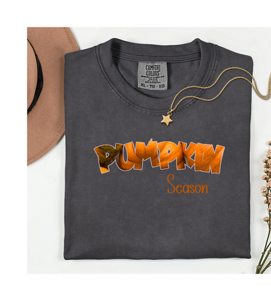Autumn Vibes Pumpkin Season Unisex Tee, Casual Fall T-Shirt, Halloween Shirt, Thanksgiving Gift, Cozy Everyday Wear