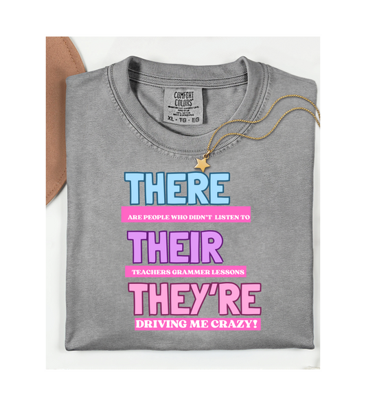 Grammar Lover Teacher Tee