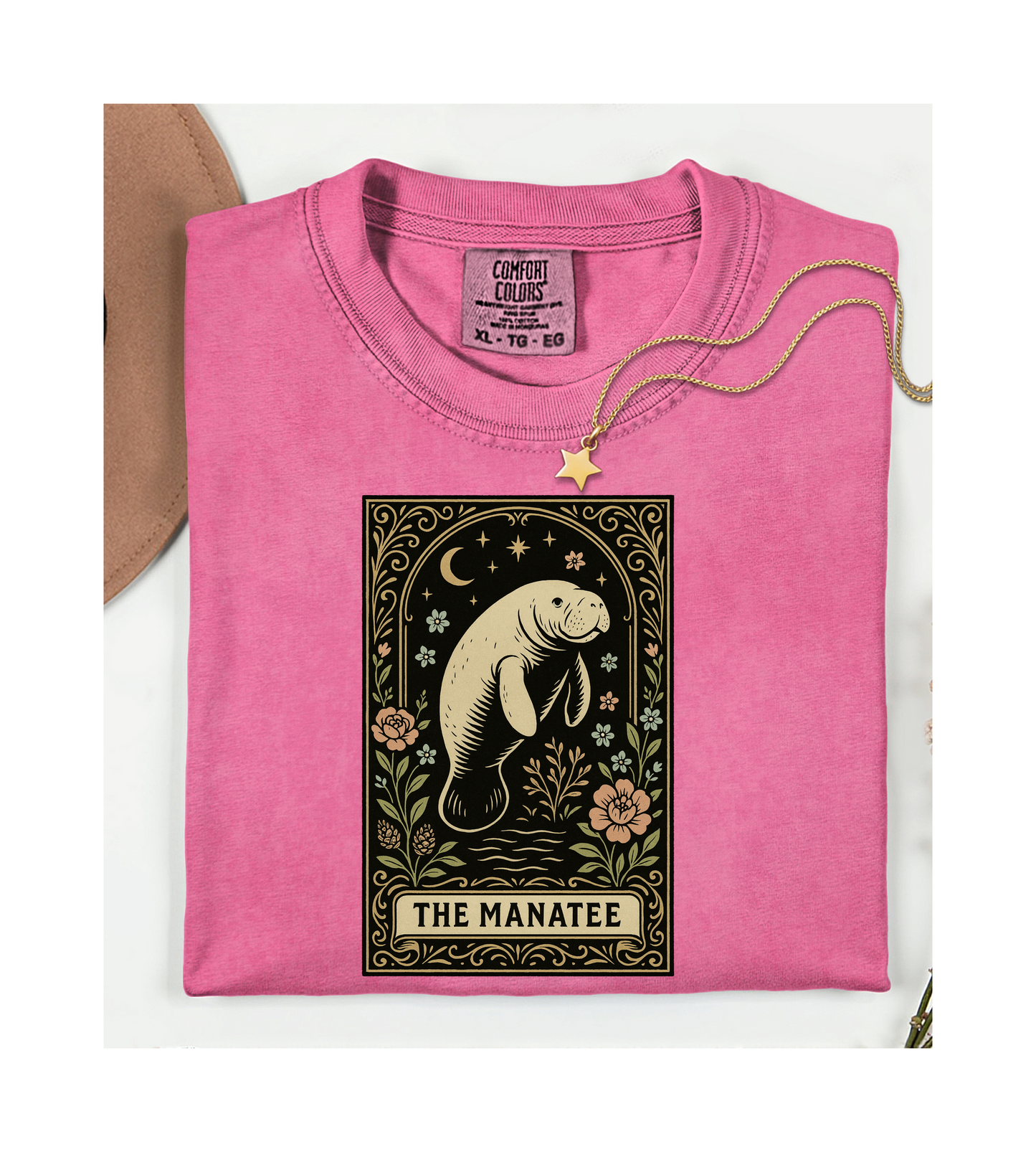 Manatee Graphic Tee - Ocean Lover's T-Shirt, Eco-Friendly Gift, Beach Vibes, Animal Awareness, Casual Everyday Wear