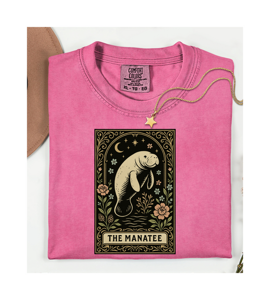 Manatee Graphic Tee - Ocean Lover's T-Shirt, Eco-Friendly Gift, Beach Vibes, Animal Awareness, Casual Everyday Wear