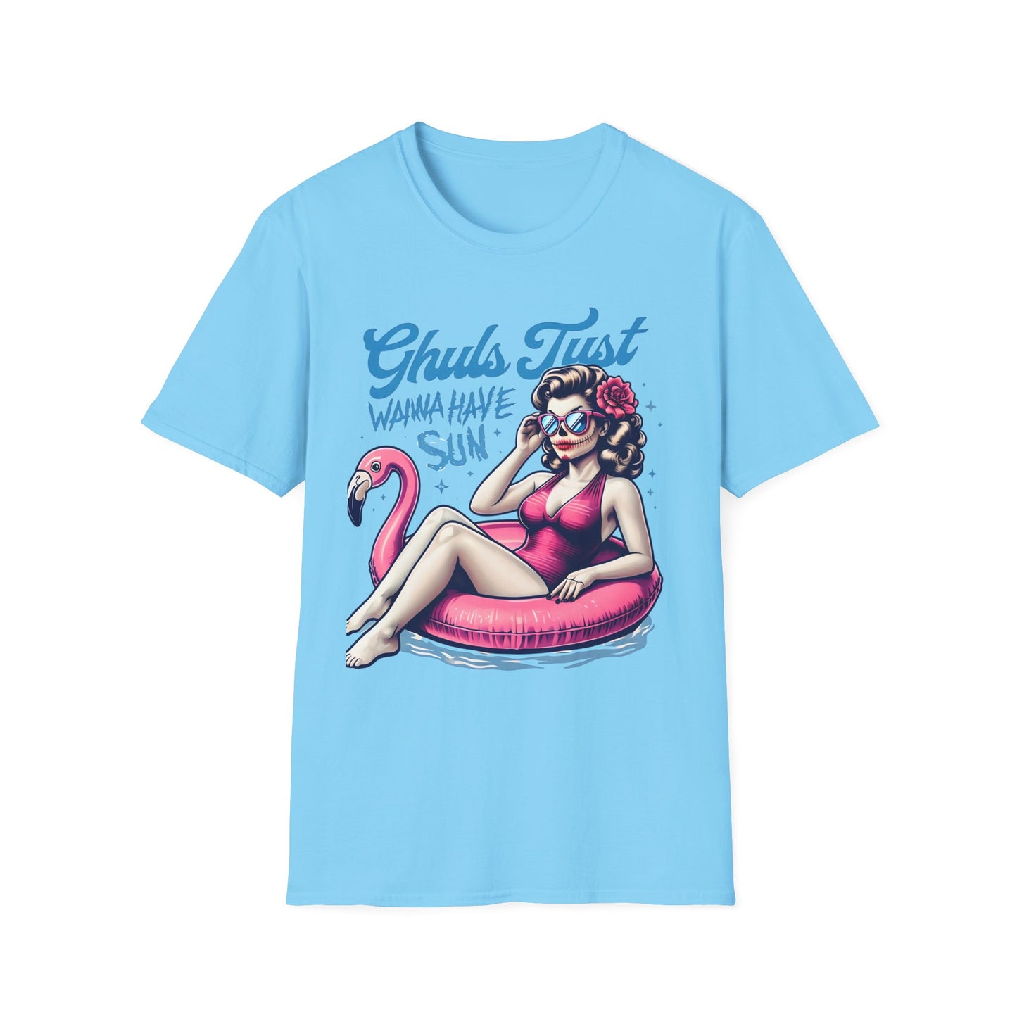 Ghuls Just Wanna have Fun Unisex T-Shirt, Summerween Halloween Shirt