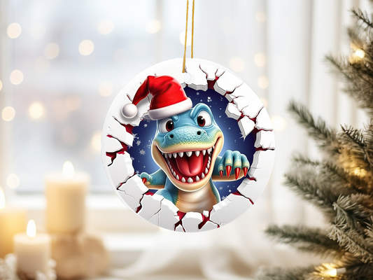 3D Dino Ornament