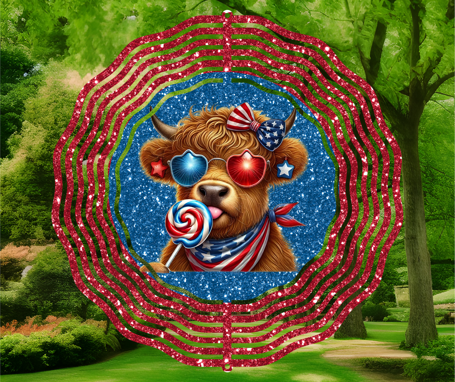 4th of July Cow