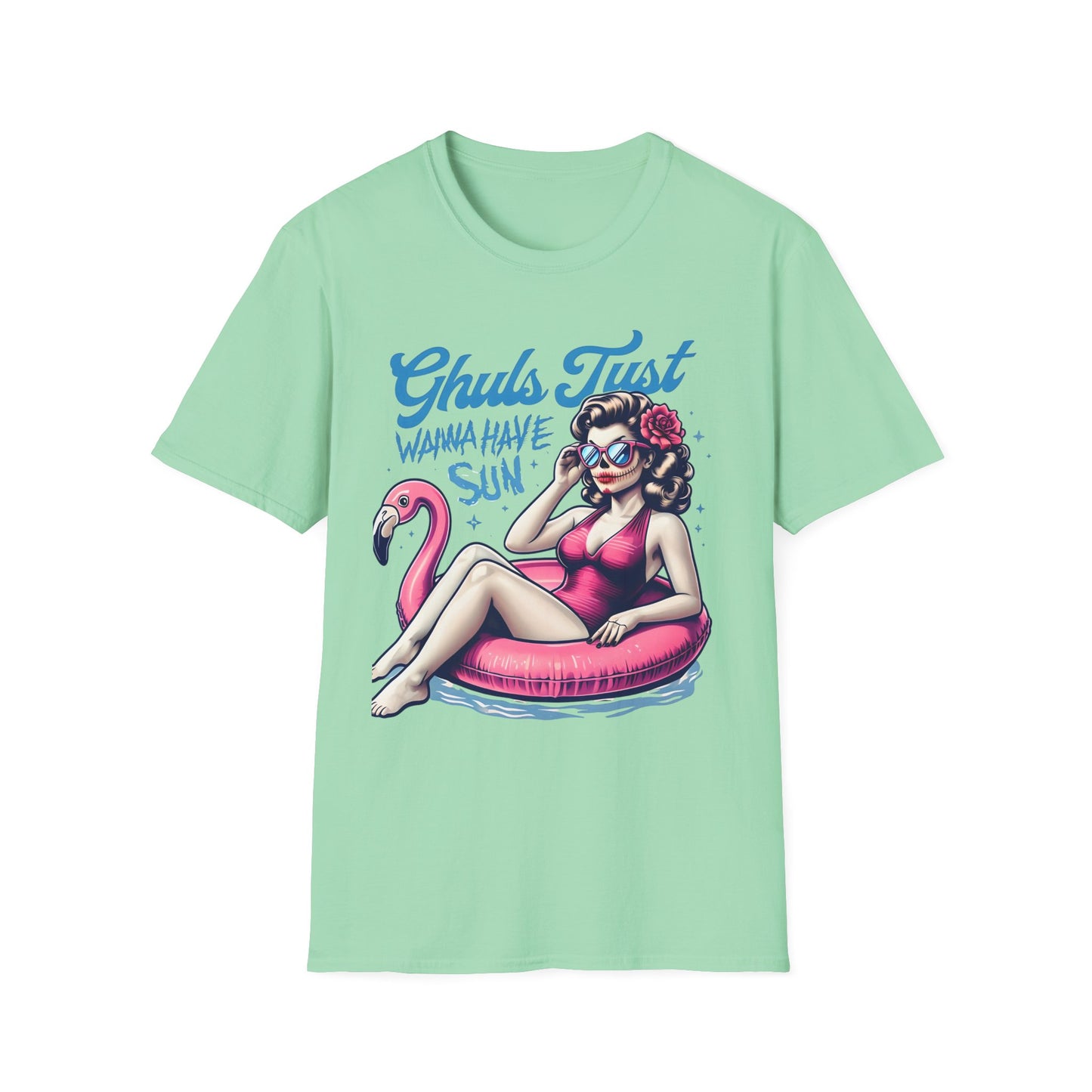 Ghuls Just Wanna have Fun Unisex T-Shirt, Summerween Halloween Shirt