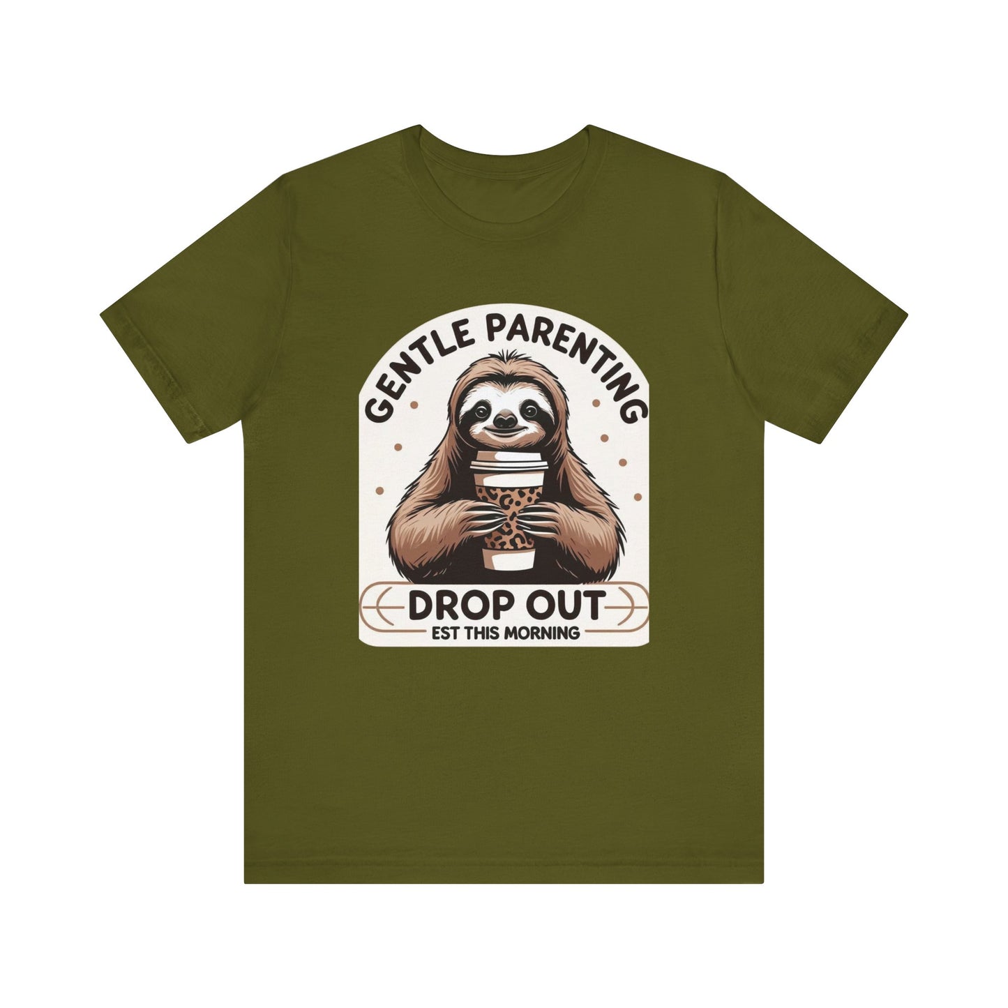 Gentle Parenting Sloth Tee, Unisex T-Shirt for Parents,  Gentle Parent Humor Shirt, Funny Parenting Apparel, Parenting Gift