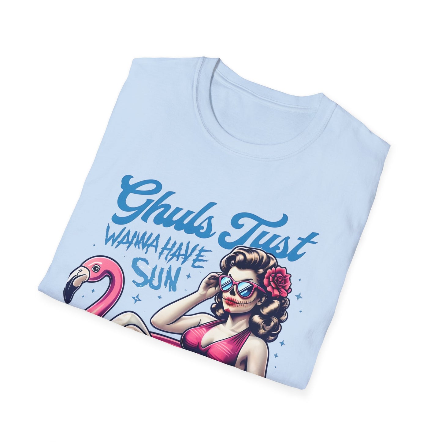 Ghuls Just Wanna have Fun Unisex T-Shirt, Summerween Halloween Shirt